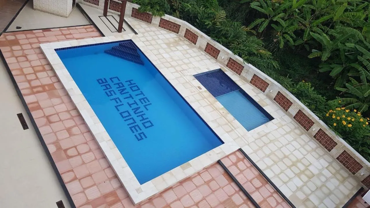 Pool view in HOTEL CANTINHO DAS FLORES