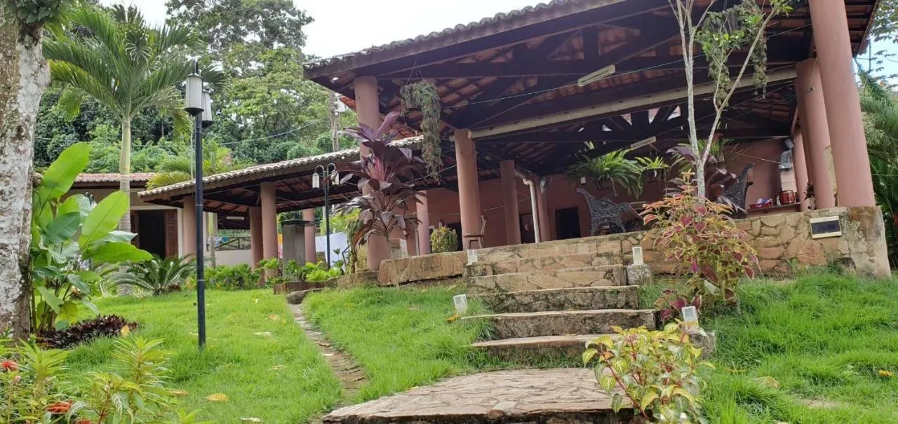 Facade/entrance in HOTEL CANTINHO DAS FLORES