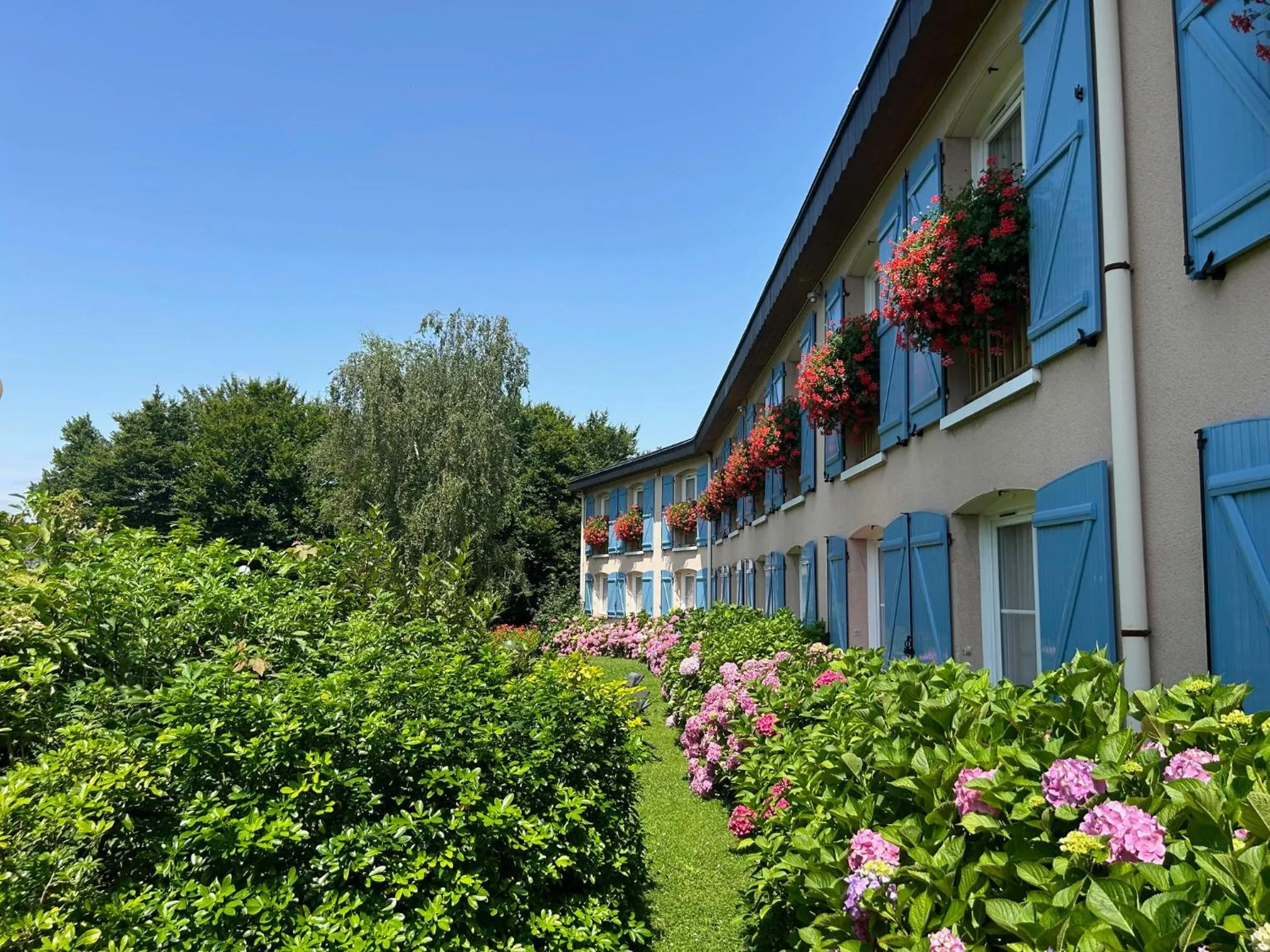 Property building in La Berteliere, The Originals Relais