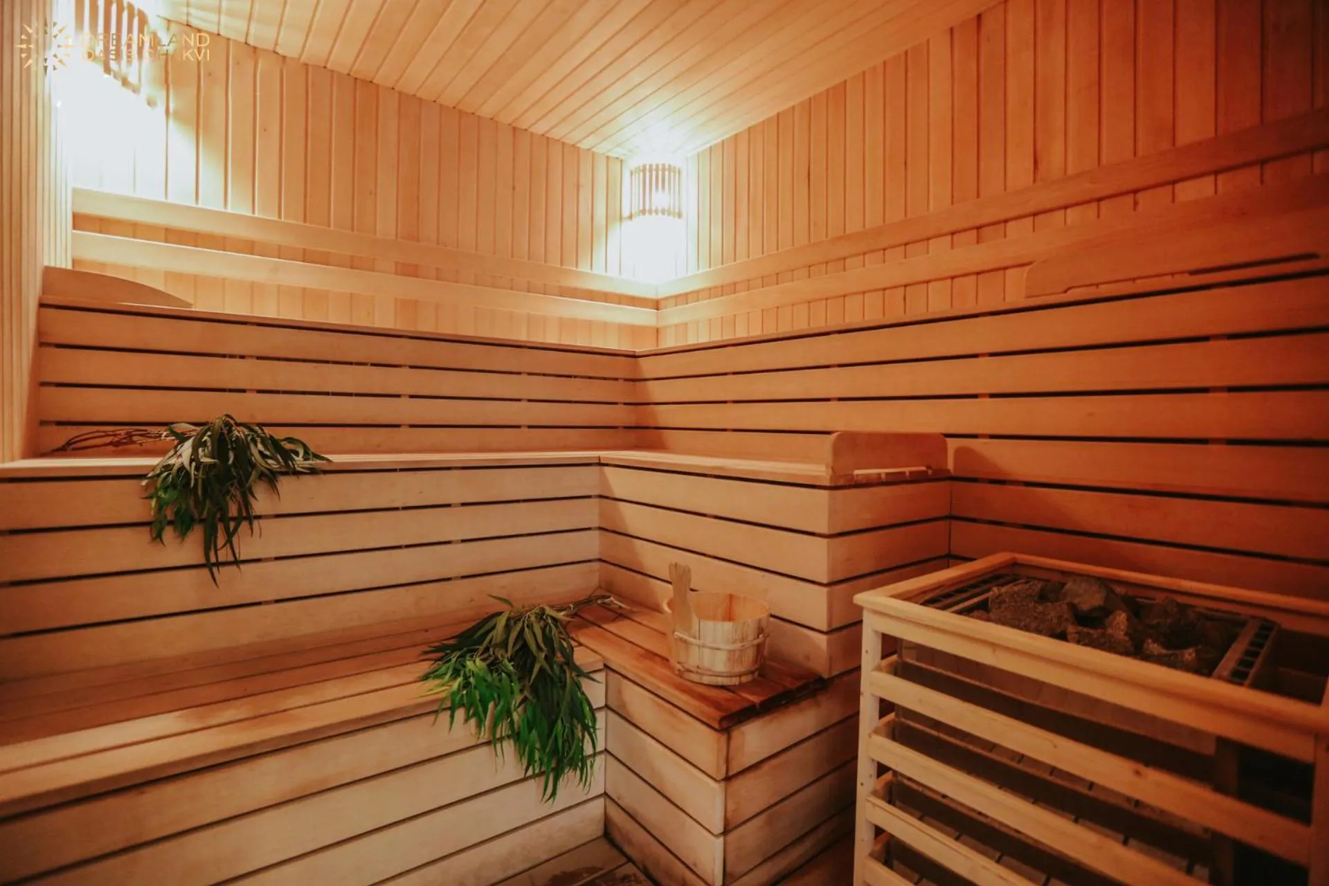 Sauna in Dreamland Oasis Aparthotel
