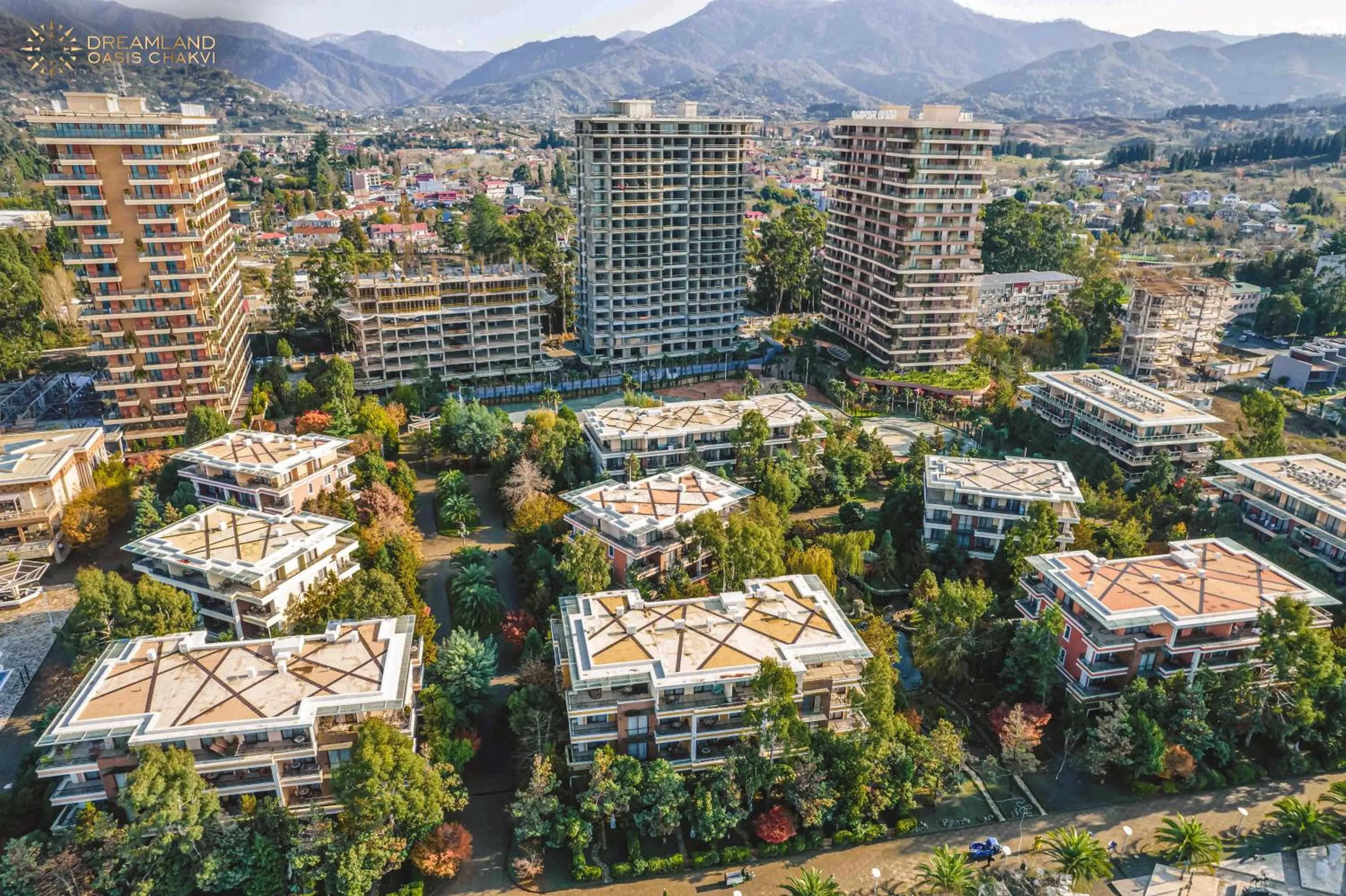 Property building in Dreamland Oasis Aparthotel