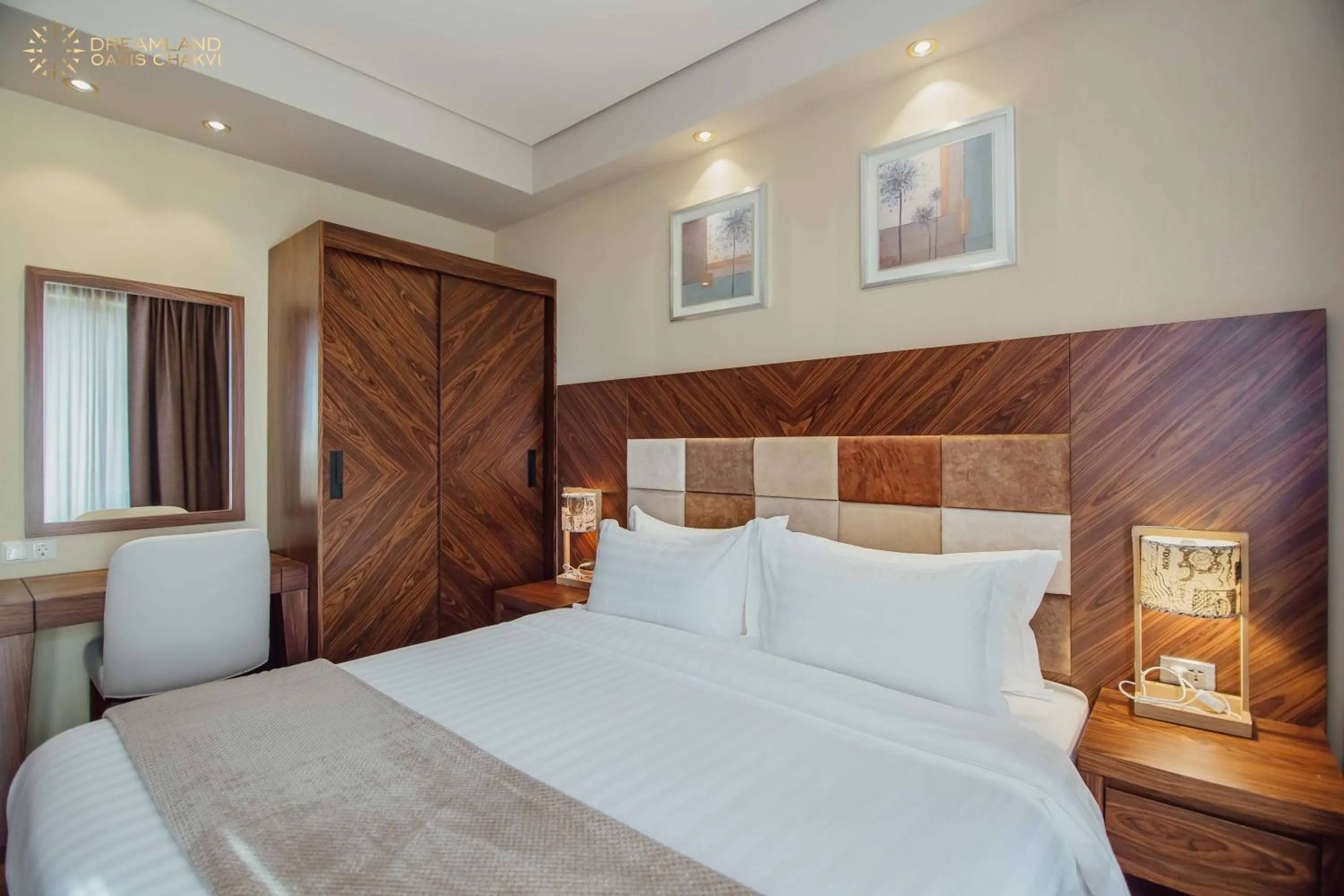 Bed in Dreamland Oasis Aparthotel