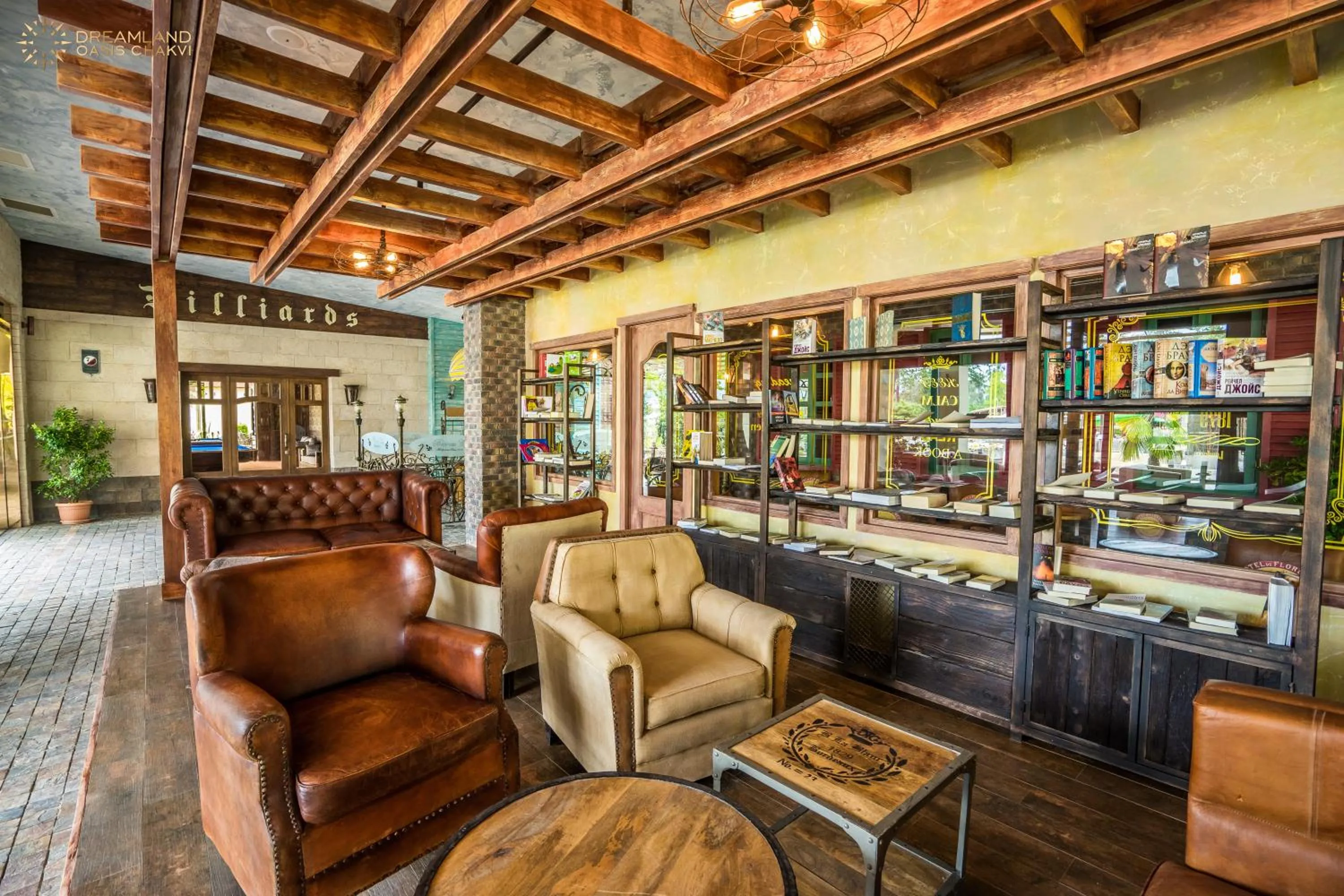 Seating area in Dreamland Oasis Aparthotel