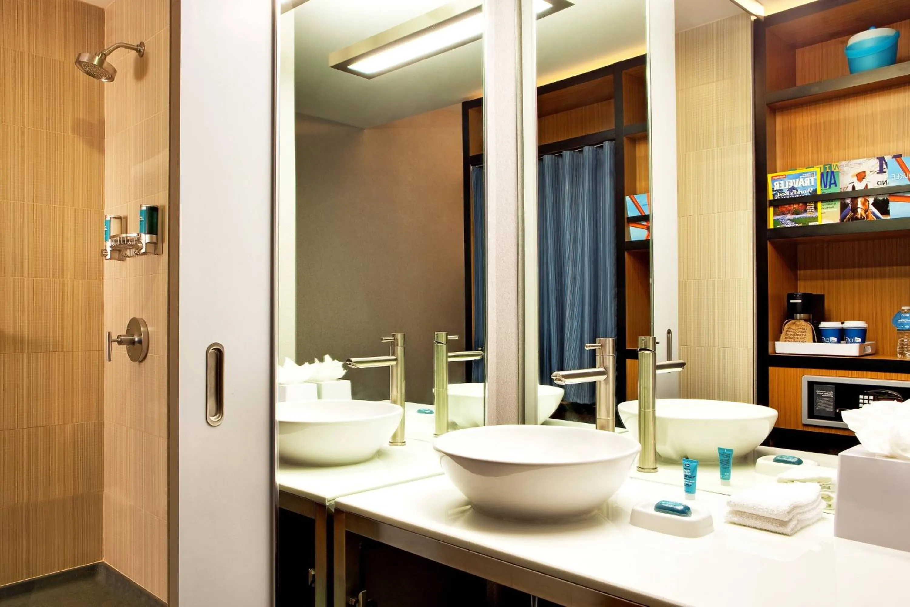 Bathroom in aloft Hotel Milwaukee Downtown