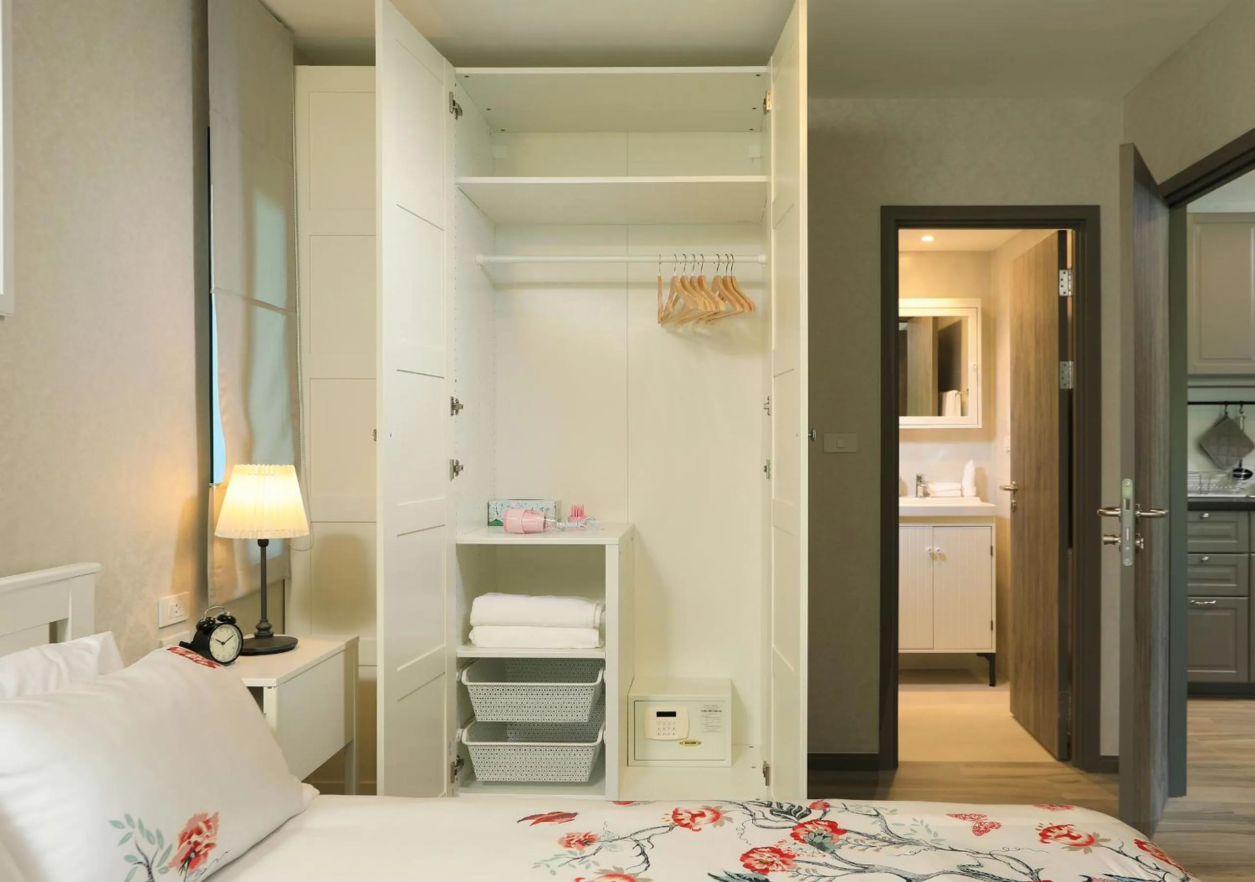 Decorative detail, Bed in NaiYang beach Title Residencies by My Home Phuket