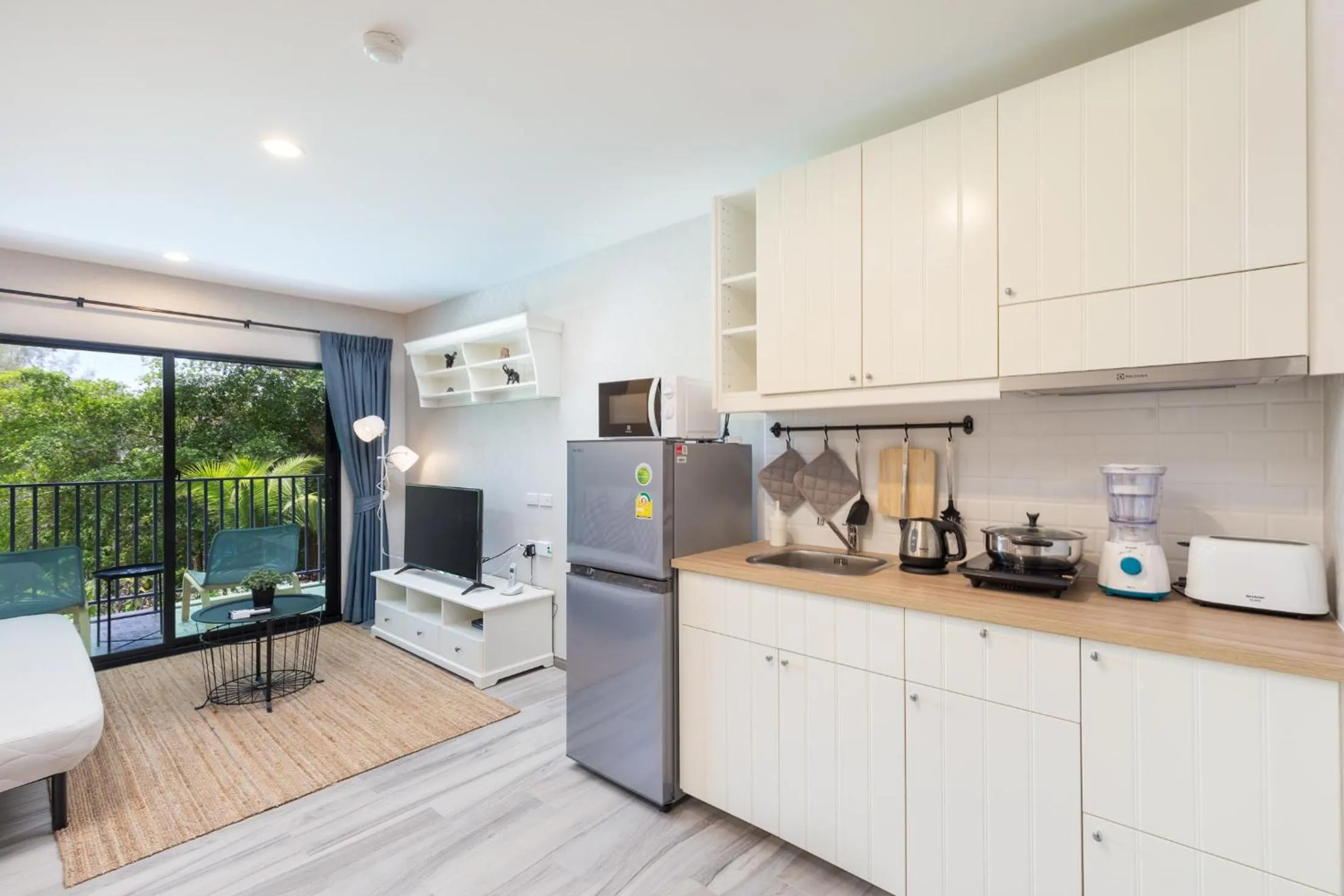 Kitchen or kitchenette in NaiYang beach Title Residencies by My Home Phuket