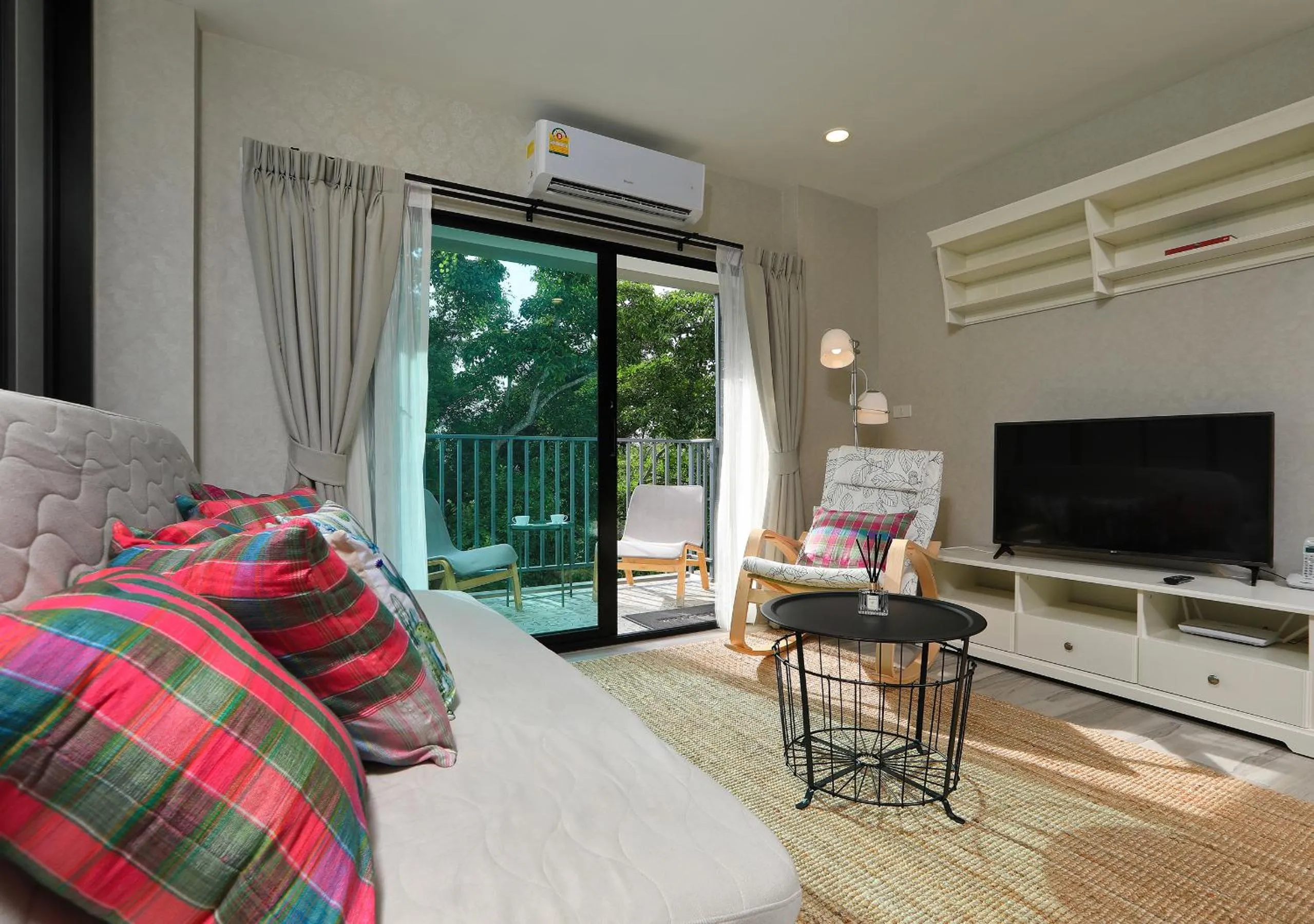 TV and multimedia in NaiYang beach Title Residencies by My Home Phuket