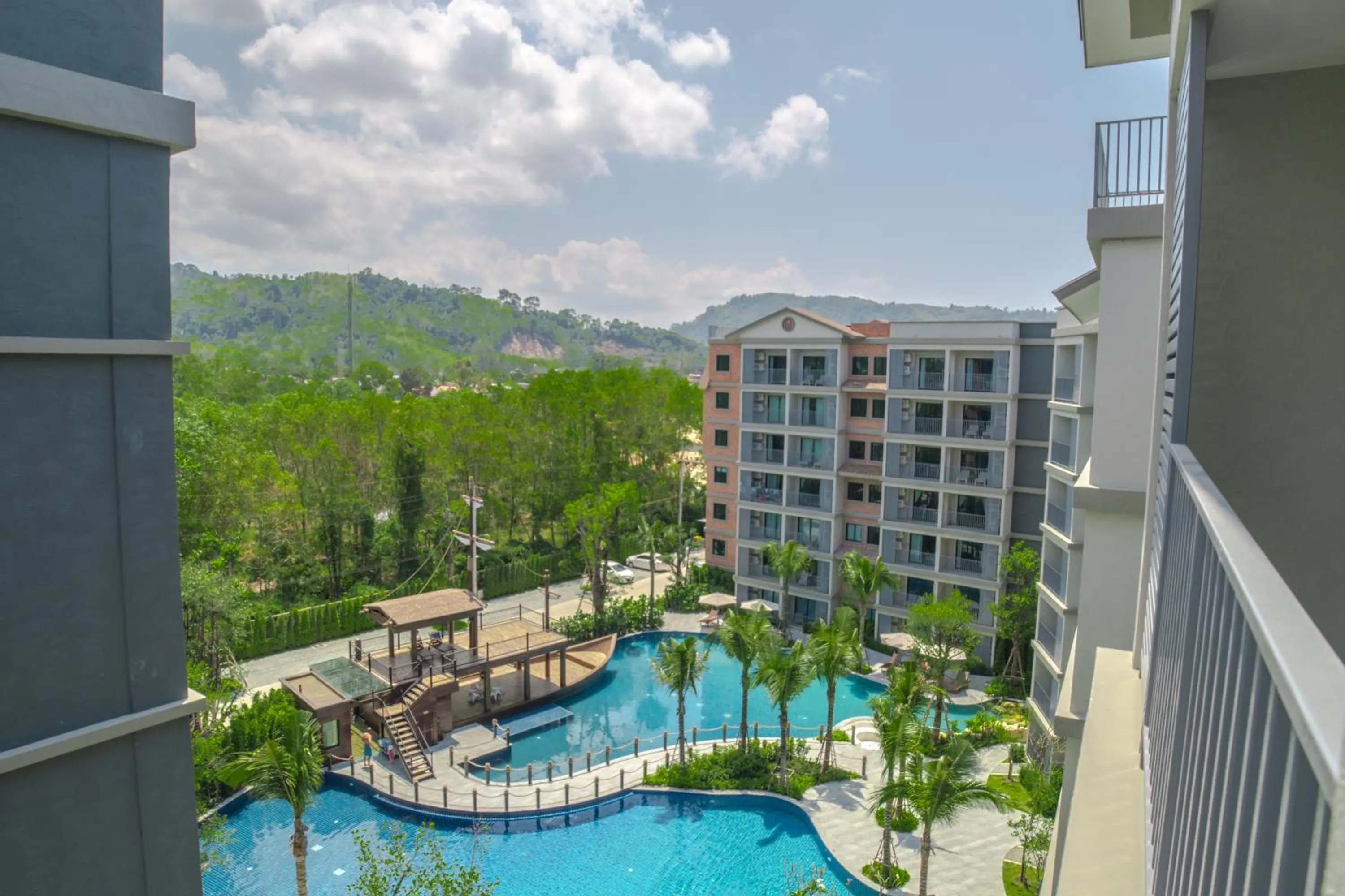 Balcony/Terrace in NaiYang beach Title Residencies by My Home Phuket