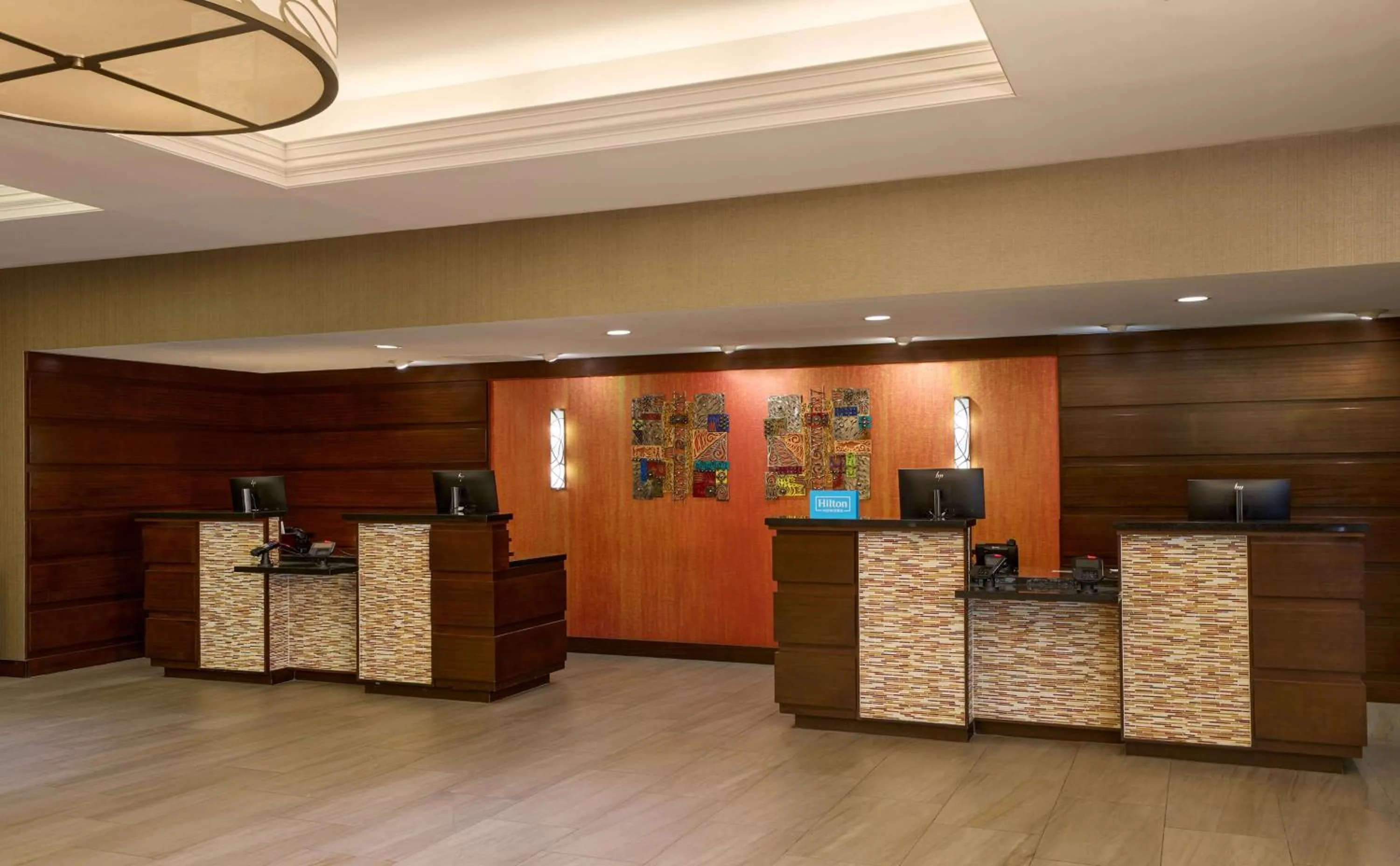 Lobby or reception in Marriott Minneapolis Airport