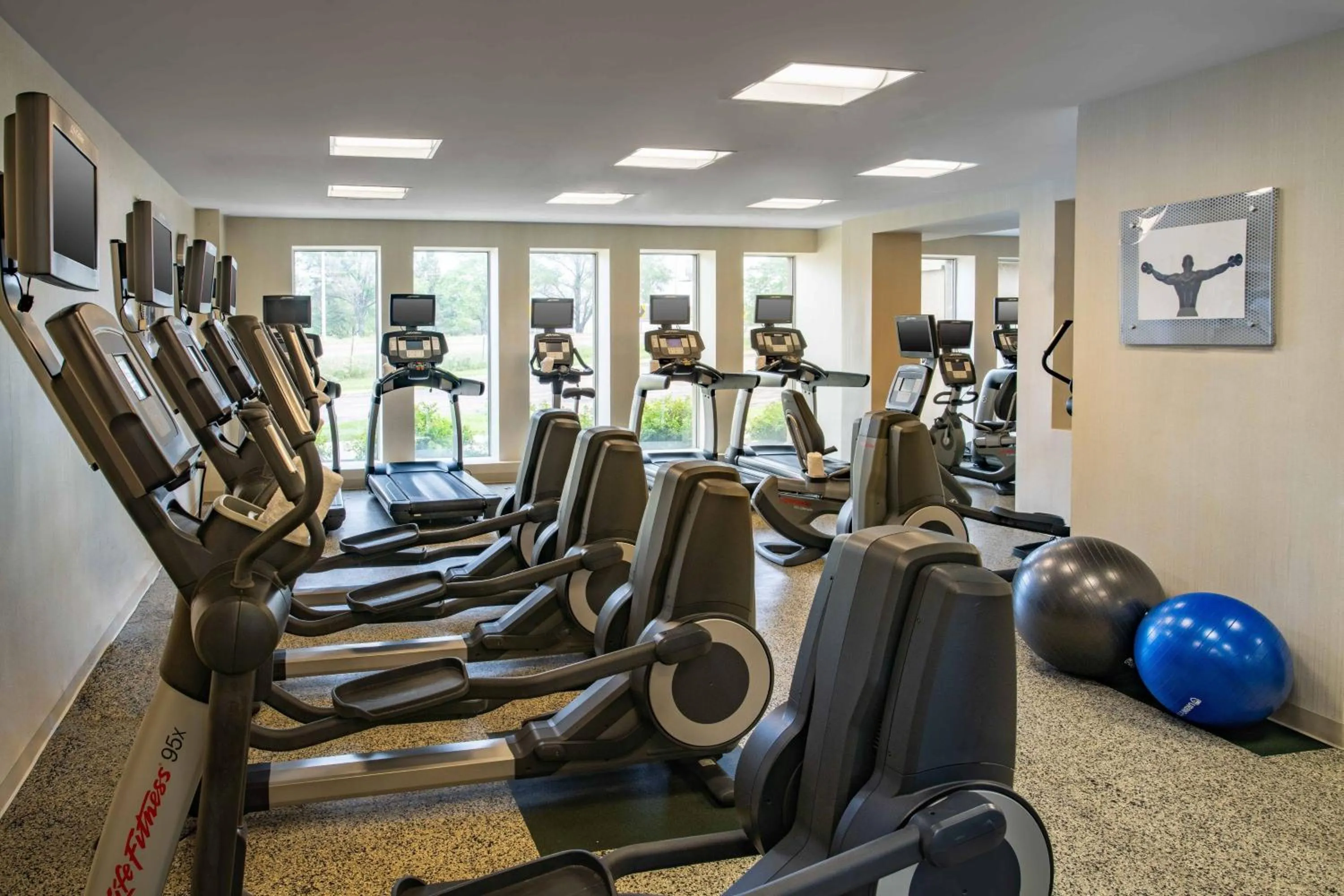 Fitness centre/facilities in Marriott Minneapolis Airport