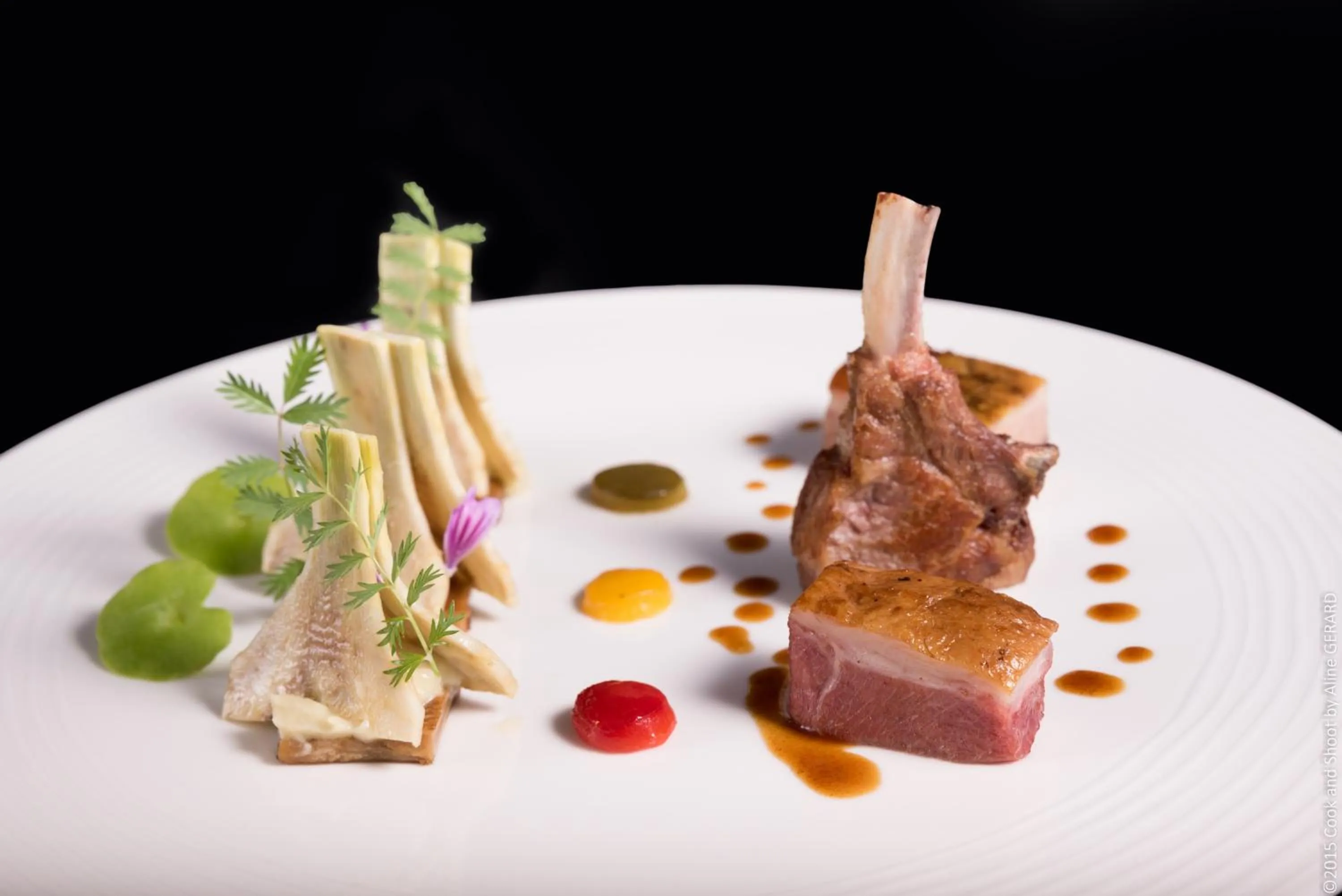 Food close-up in Hotel Les Bories & Spa