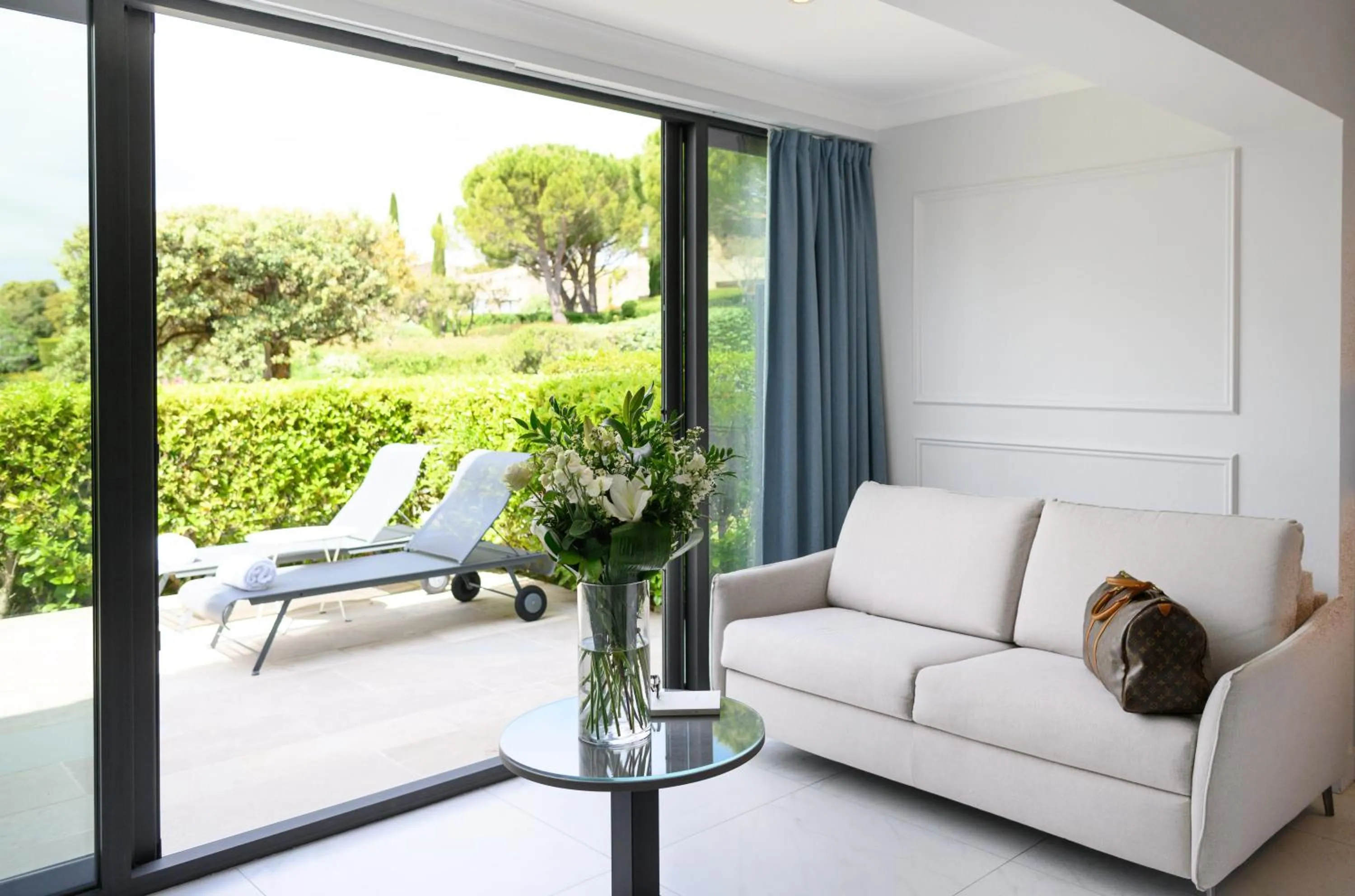 Balcony/Terrace in Hotel Les Bories & Spa