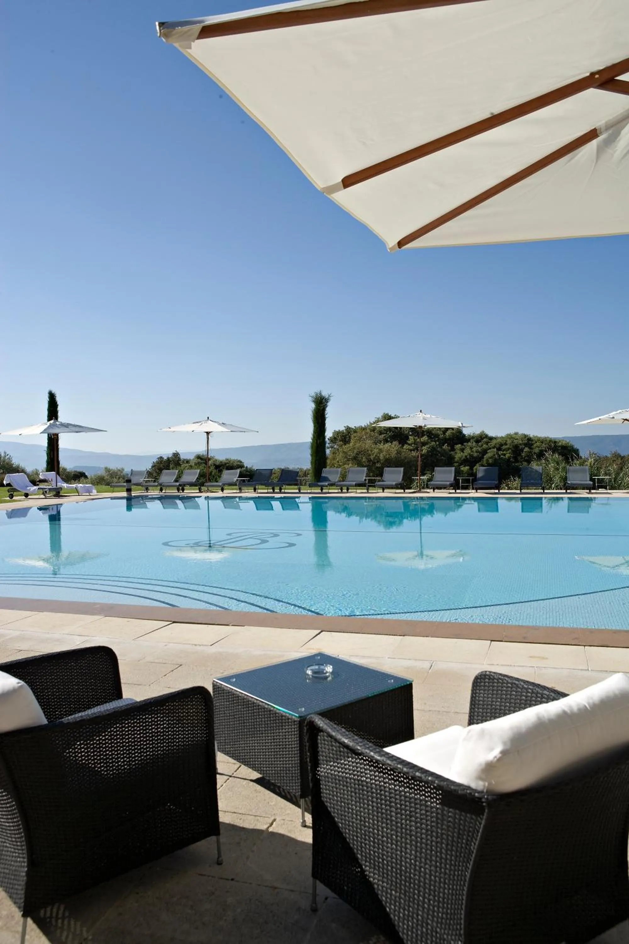 Swimming pool in Hotel Les Bories & Spa