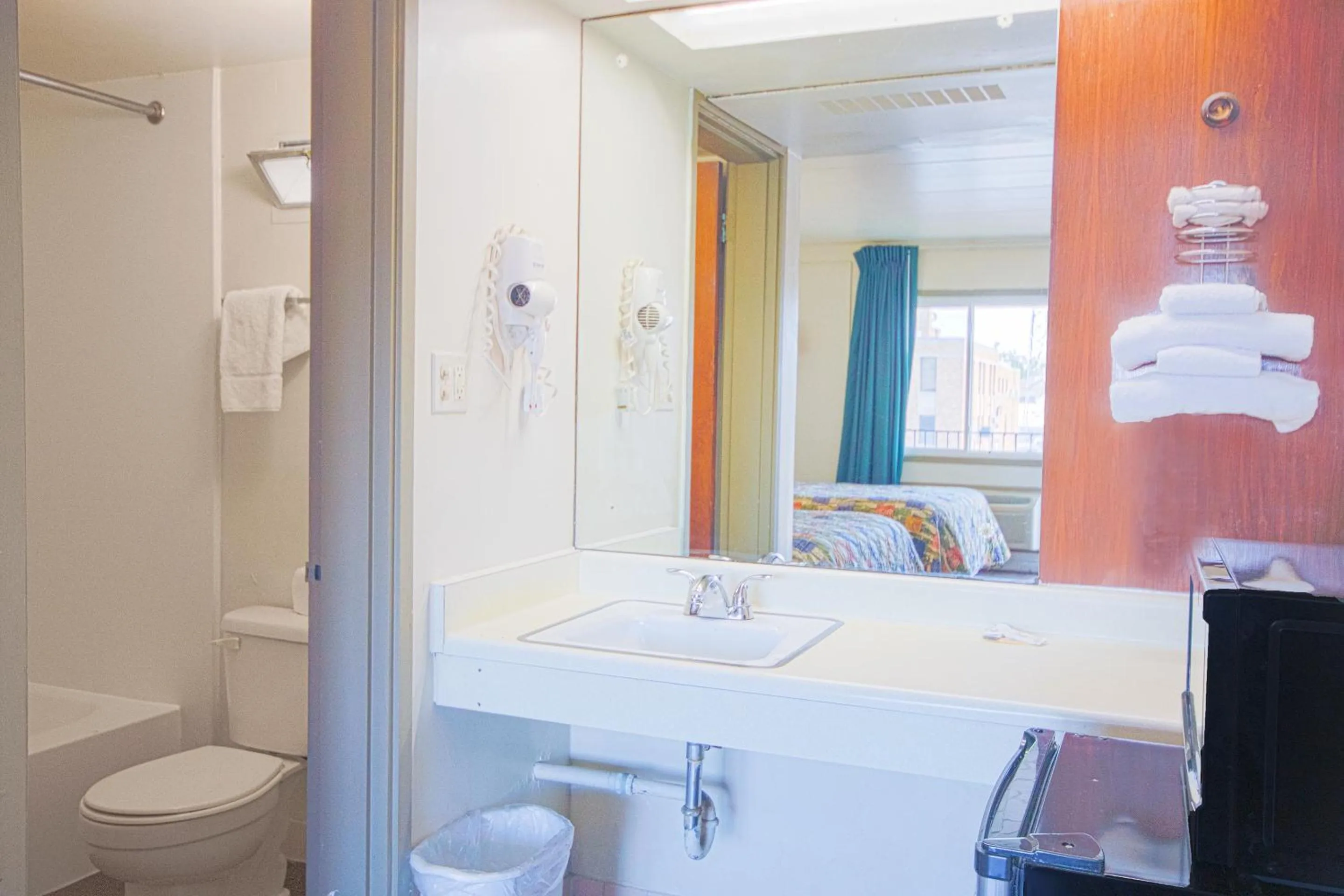 Bathroom in Centralia Motel near Downtown by OYO