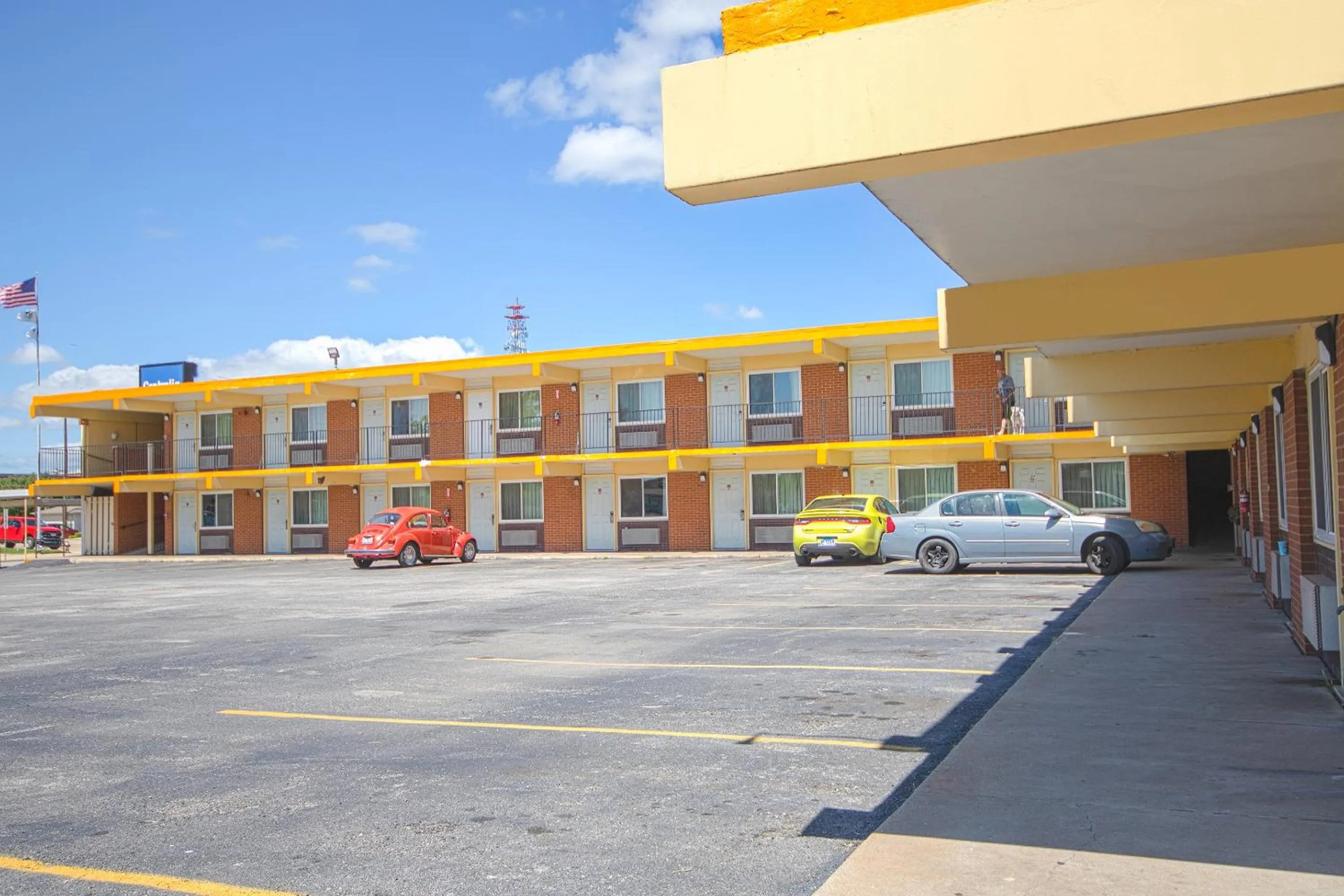 Parking, Property Building in Centralia Motel near Downtown by OYO