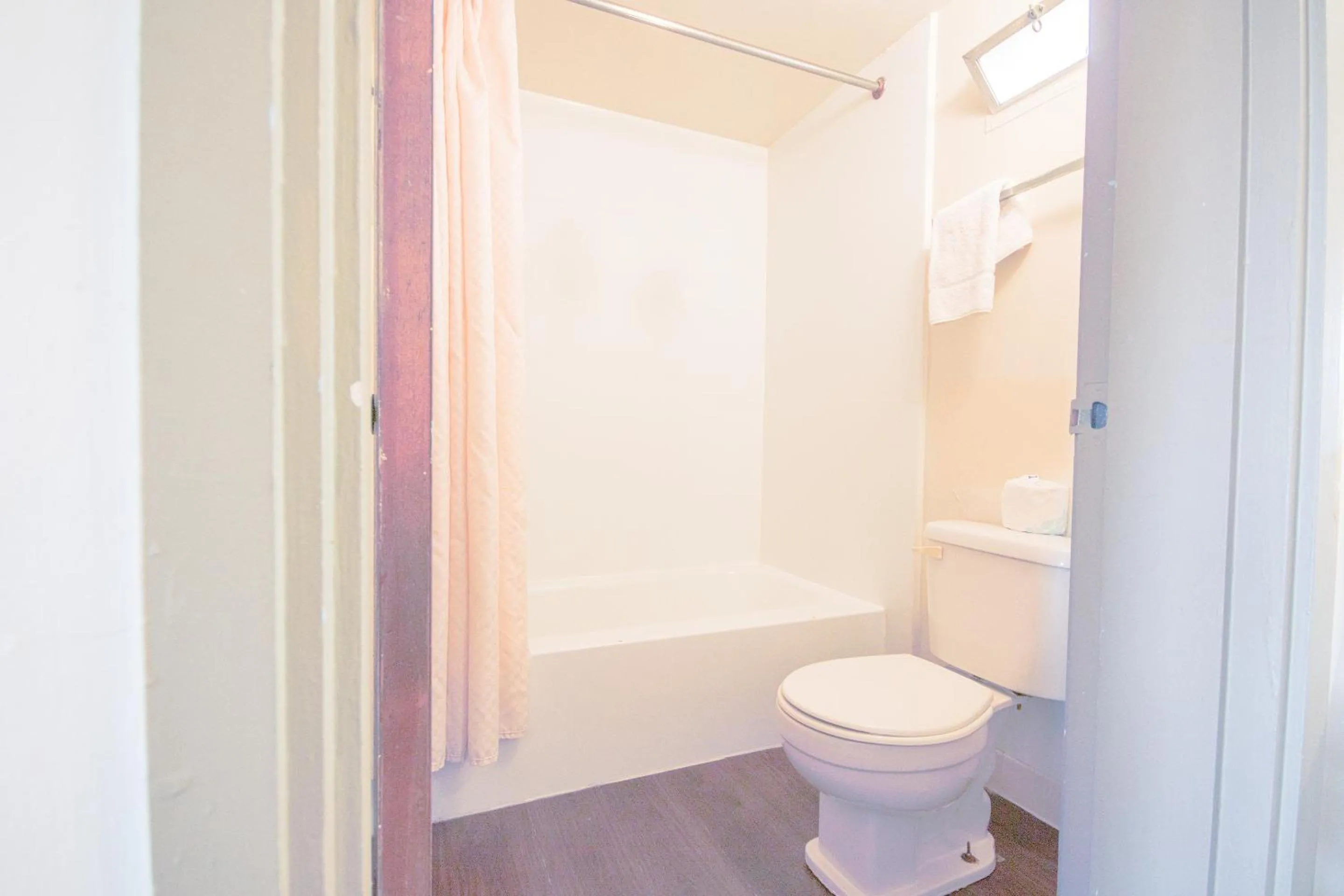 Bathroom in Centralia Motel near Downtown by OYO