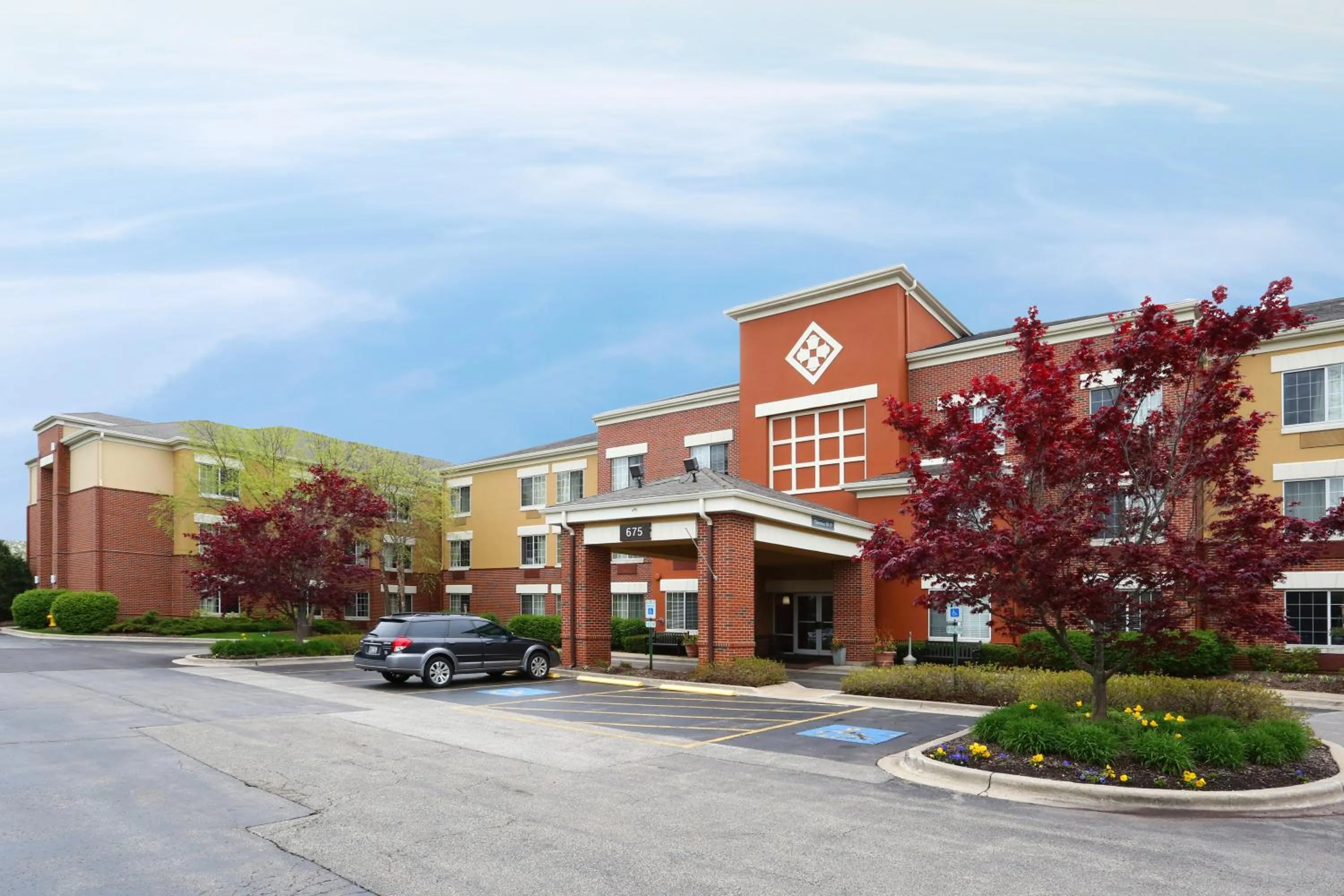 Property building in Extended Stay America Select Suites - Chicago - Vernon Hills - Lincolnshire