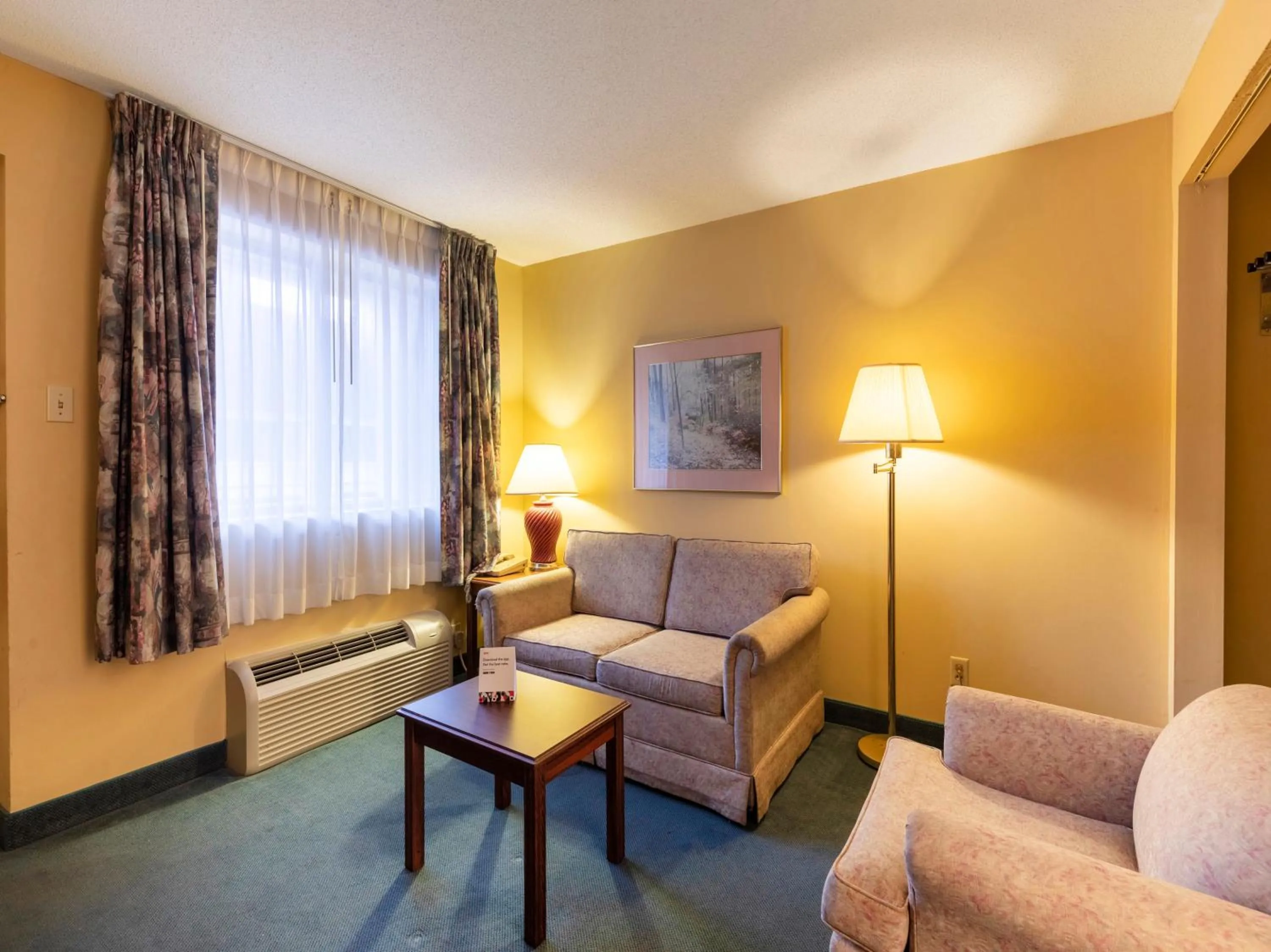 Seating area in Mansion View Inn & Suites