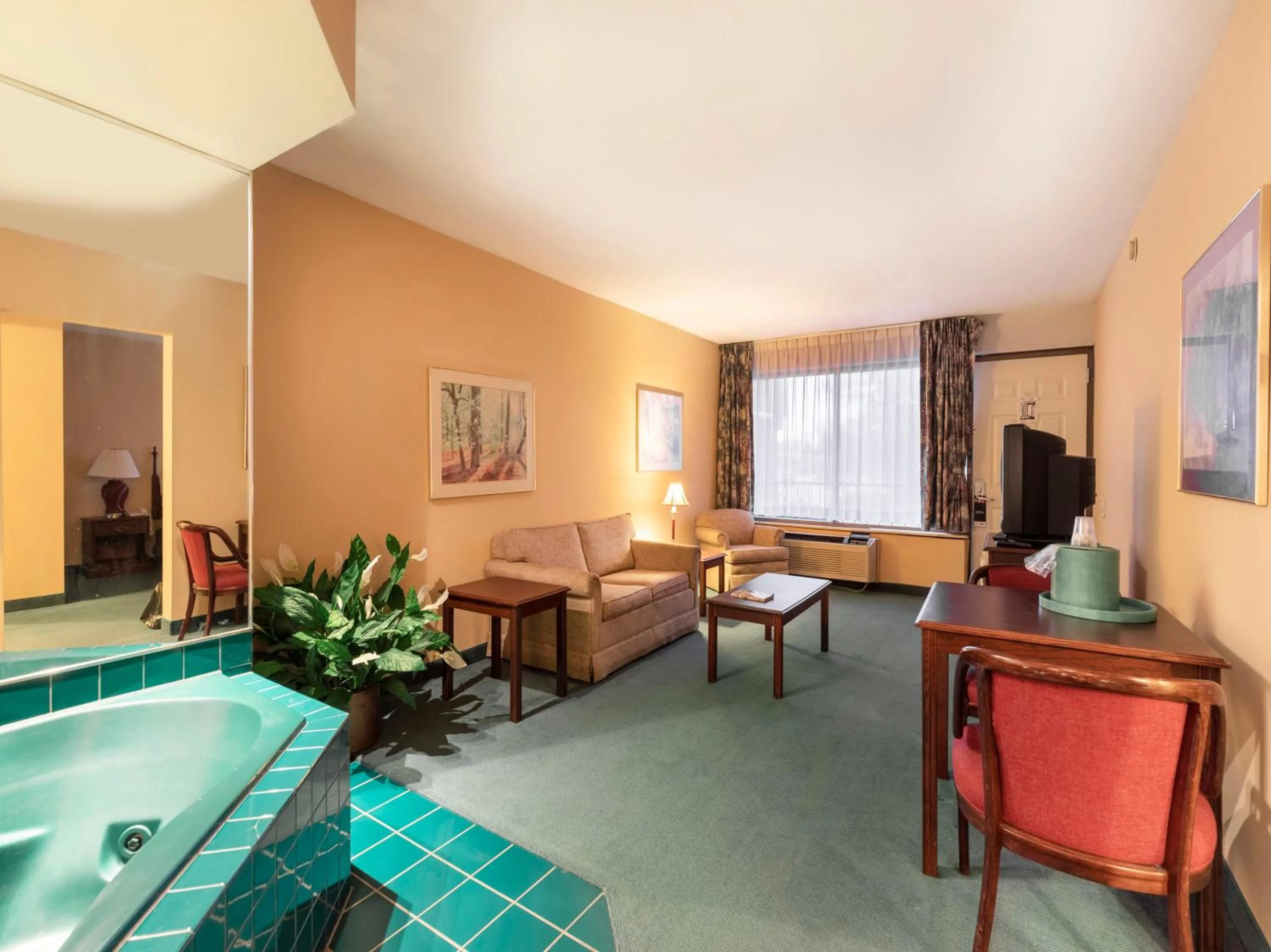 Seating area in Mansion View Inn & Suites