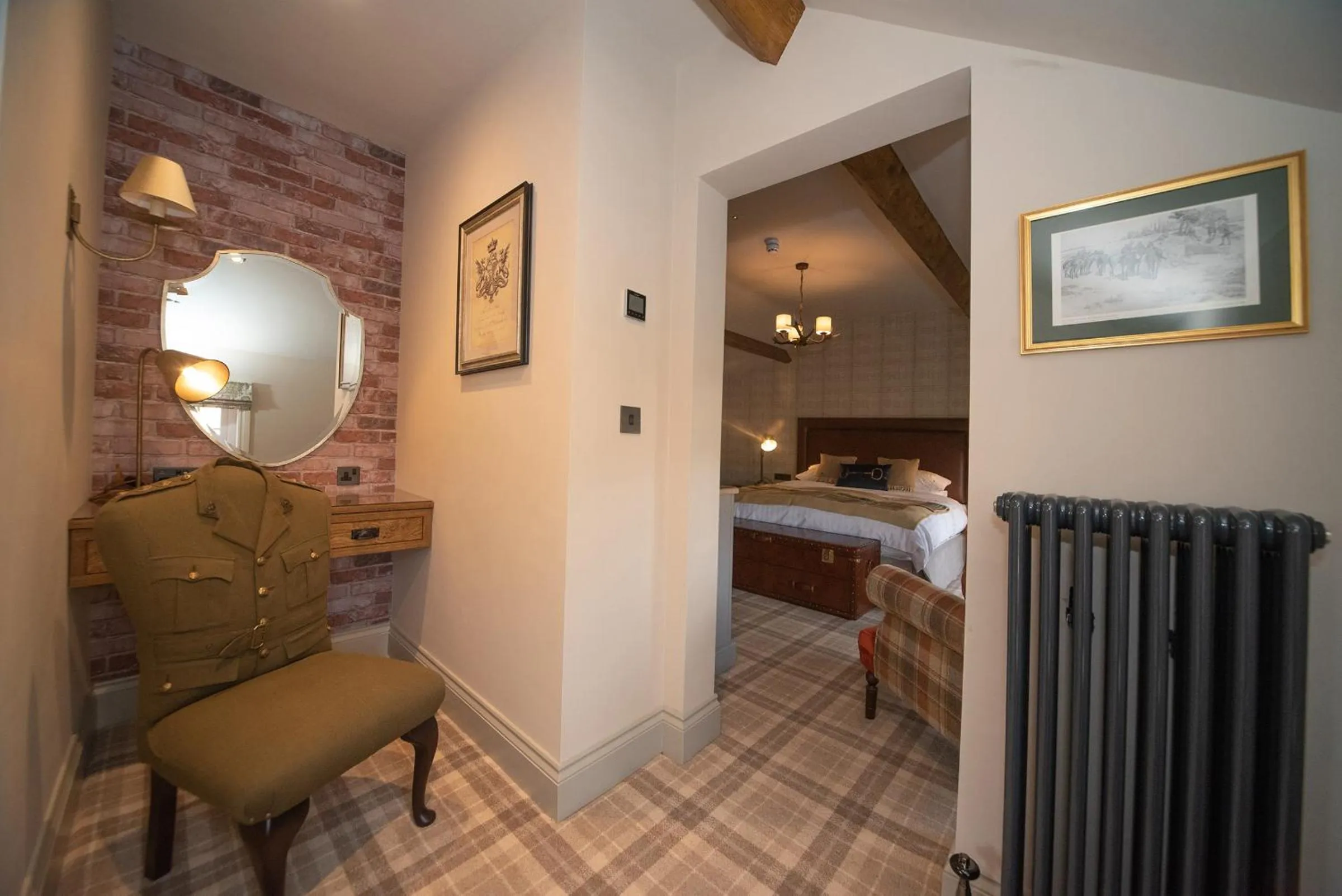 Seating area in The Farrier