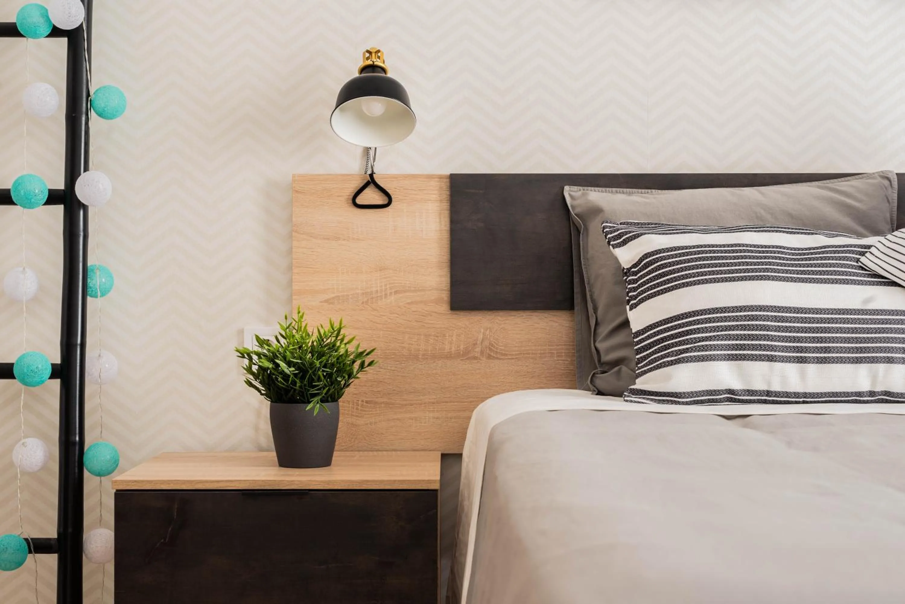 Bed in Nordik Rooms Urban - Trinidad "Copenhague"