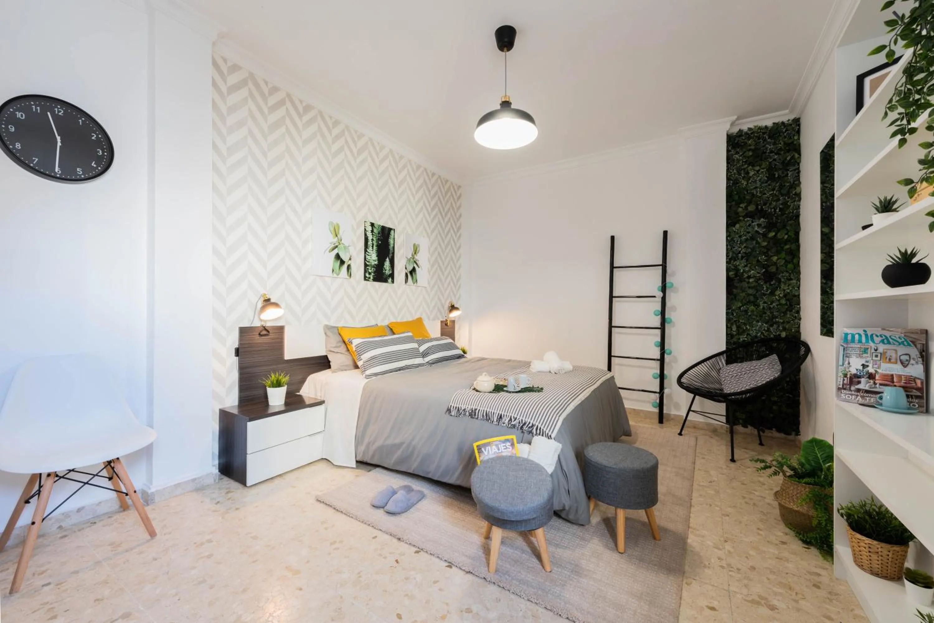 Bed in Nordik Rooms Urban - Trinidad "Copenhague"