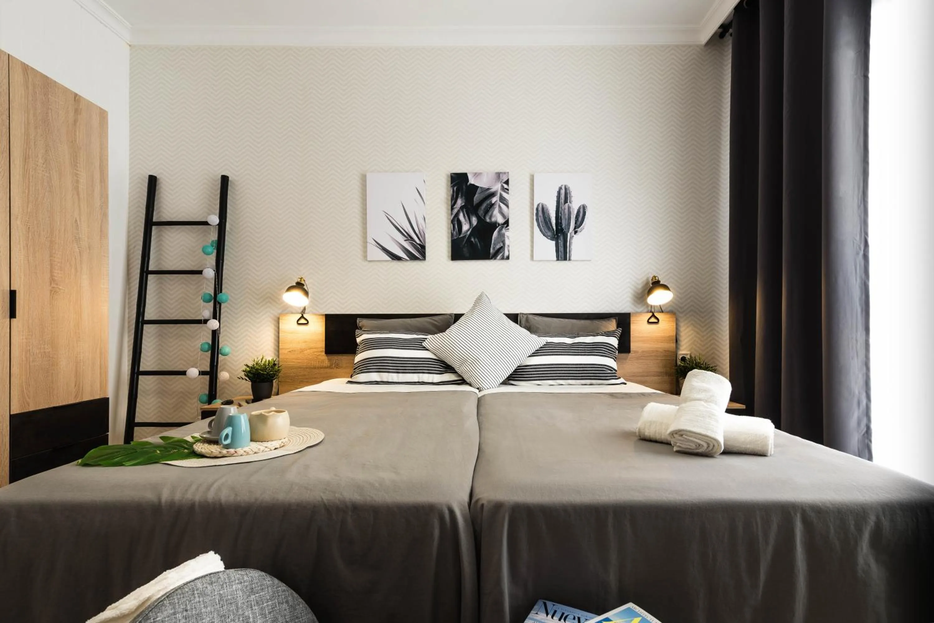 Bed in Nordik Rooms Urban - Trinidad "Copenhague"