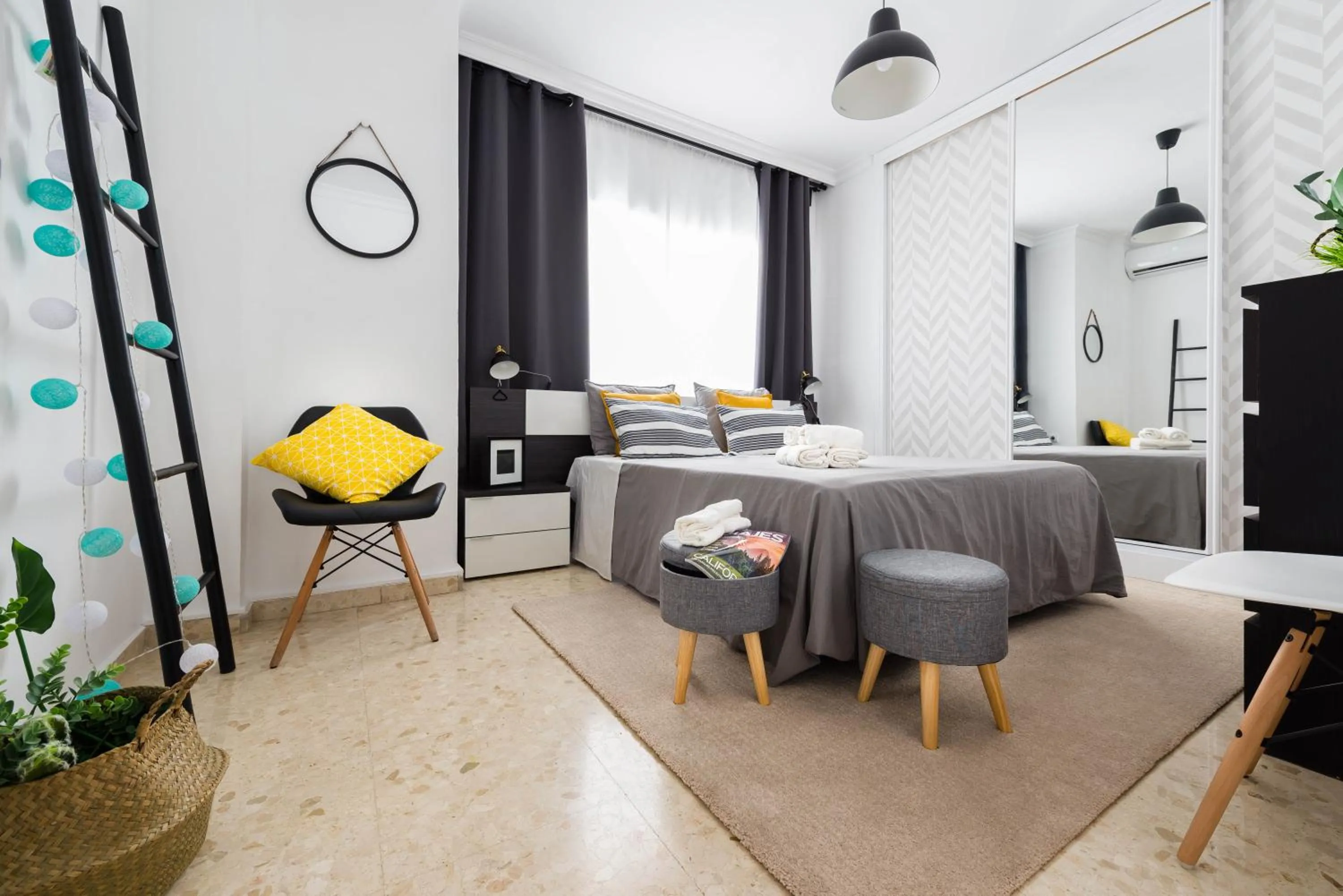 Bed in Nordik Rooms Urban - Trinidad "Copenhague"