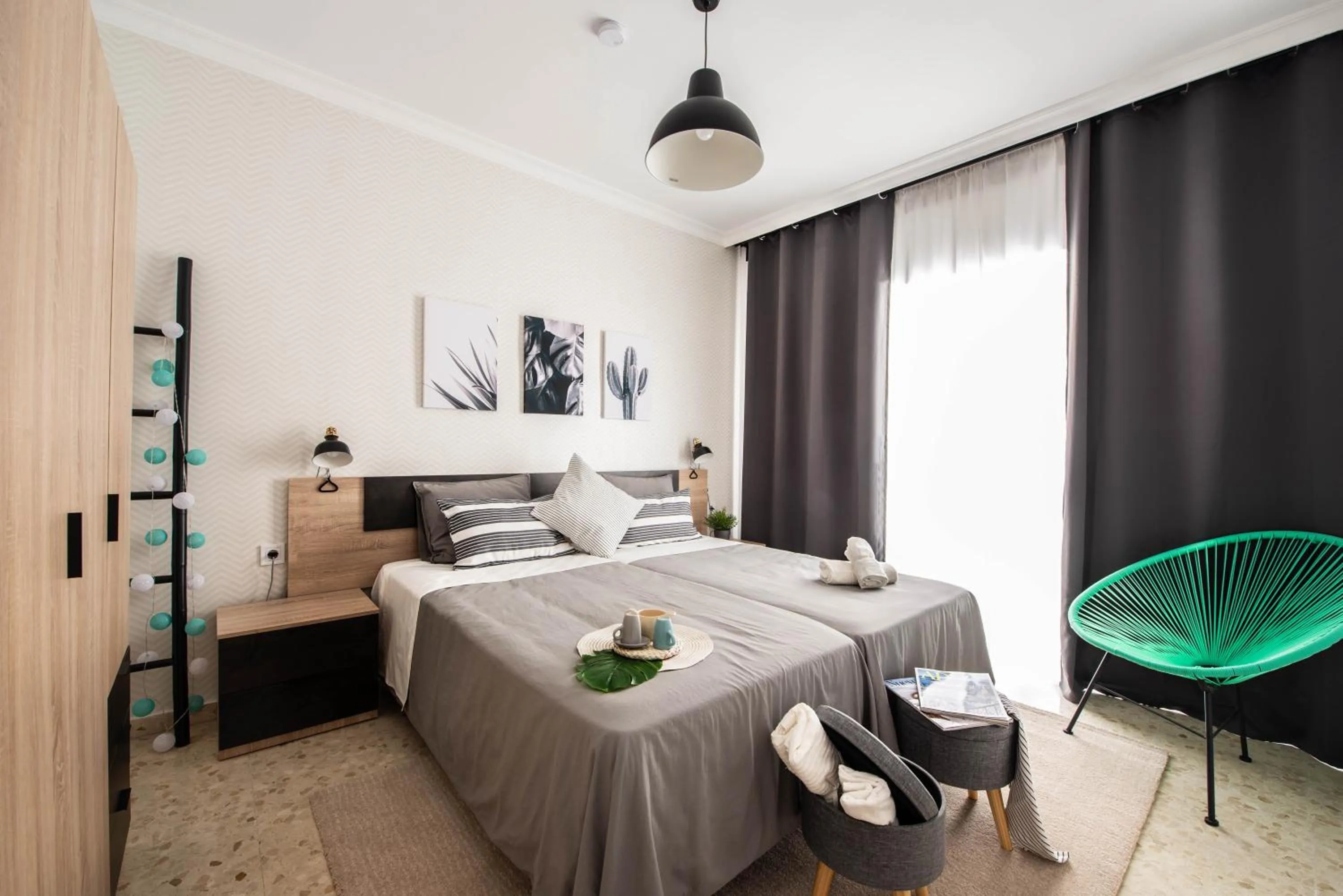 Bed in Nordik Rooms Urban - Trinidad "Copenhague"