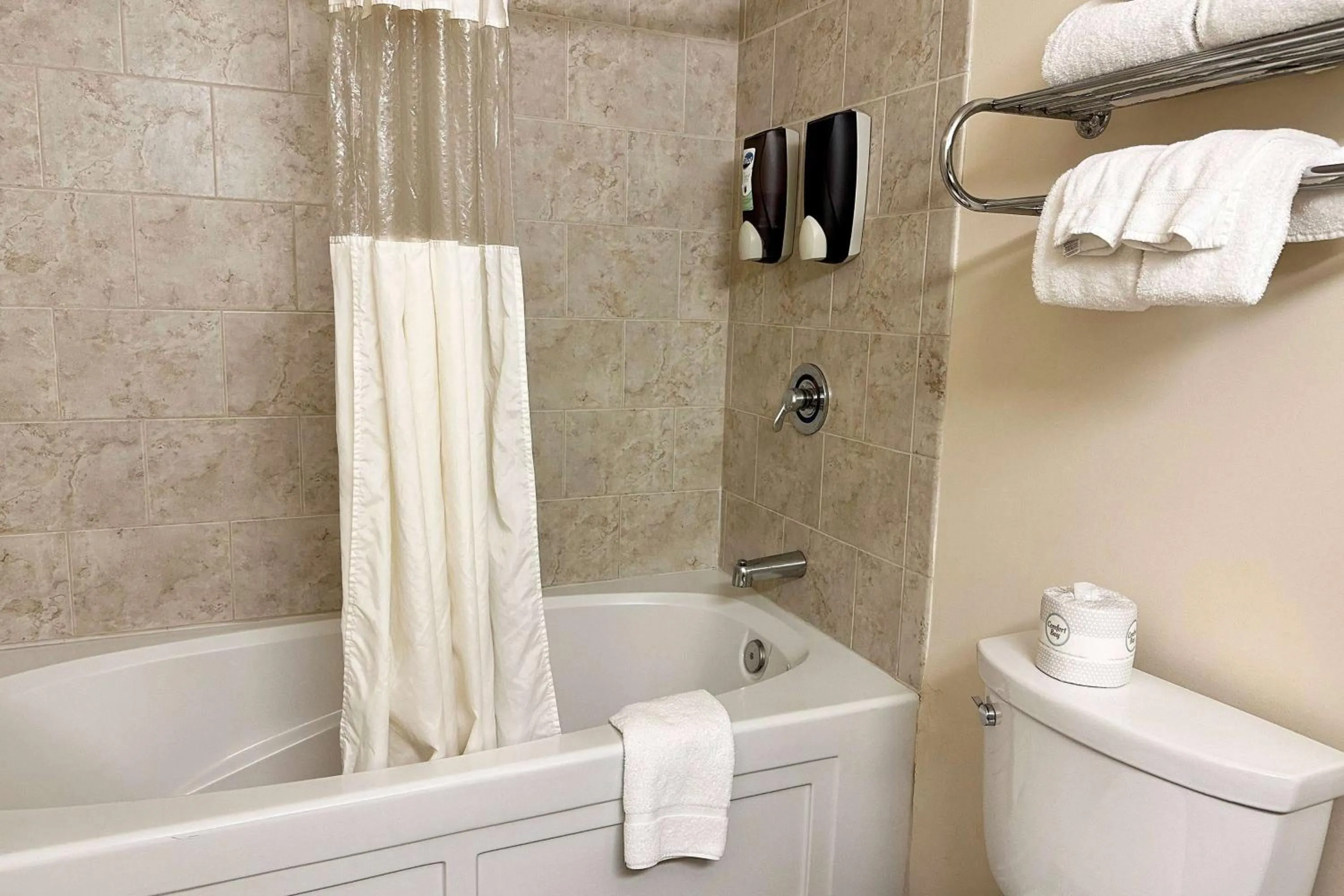 Shower in Chicago South Loop Hotel