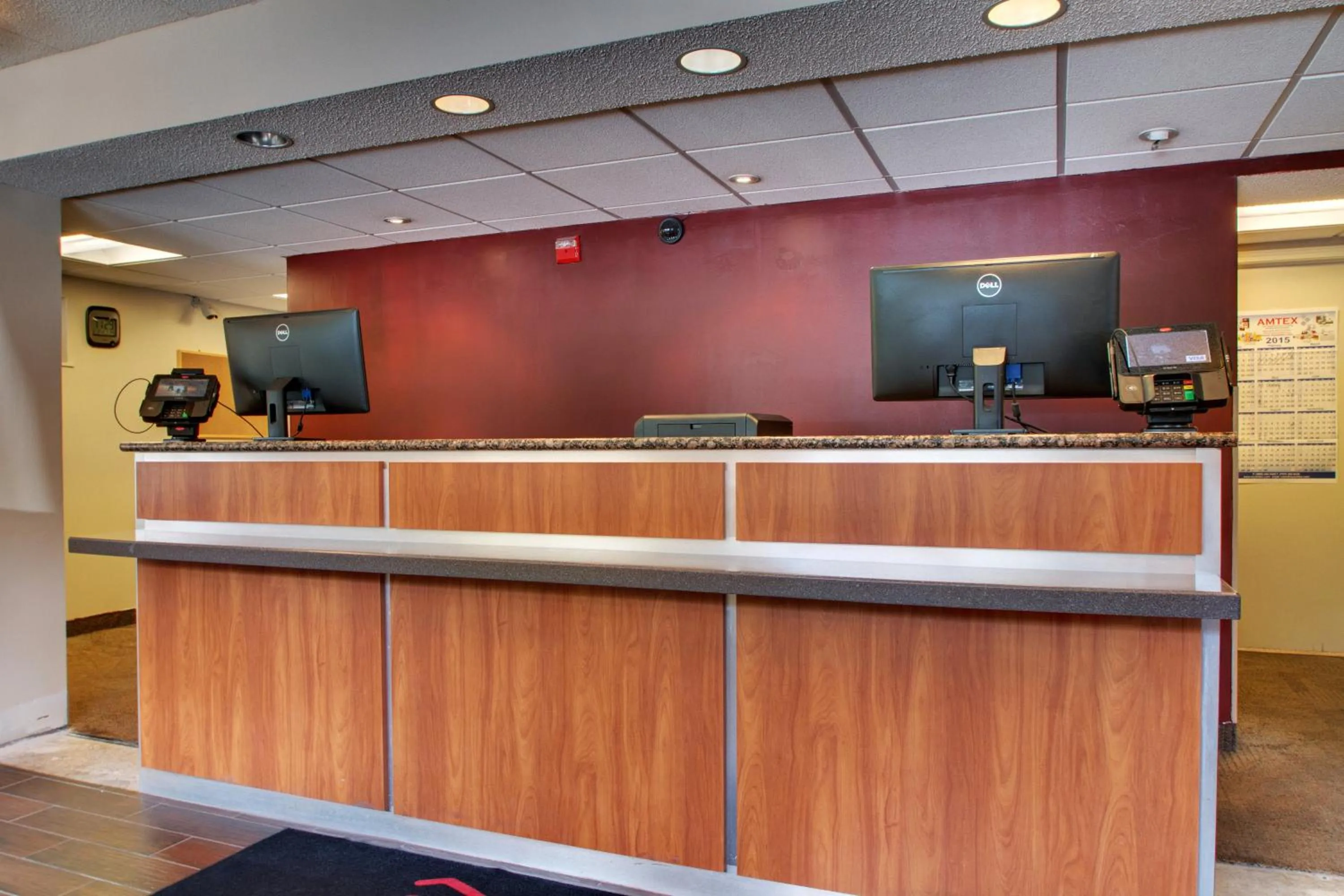 Lobby or reception in Red Roof Inn St Louis - Westport - Maryland Heights