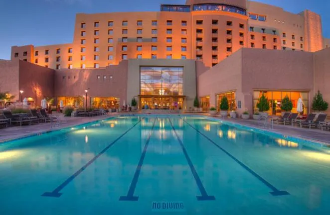 Swimming pool in Sandia Resort and Casino
