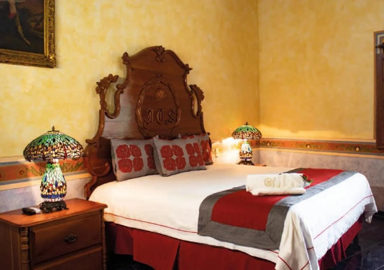 Bed in HOTEL & SPA HACIENDA TRES VIDAS