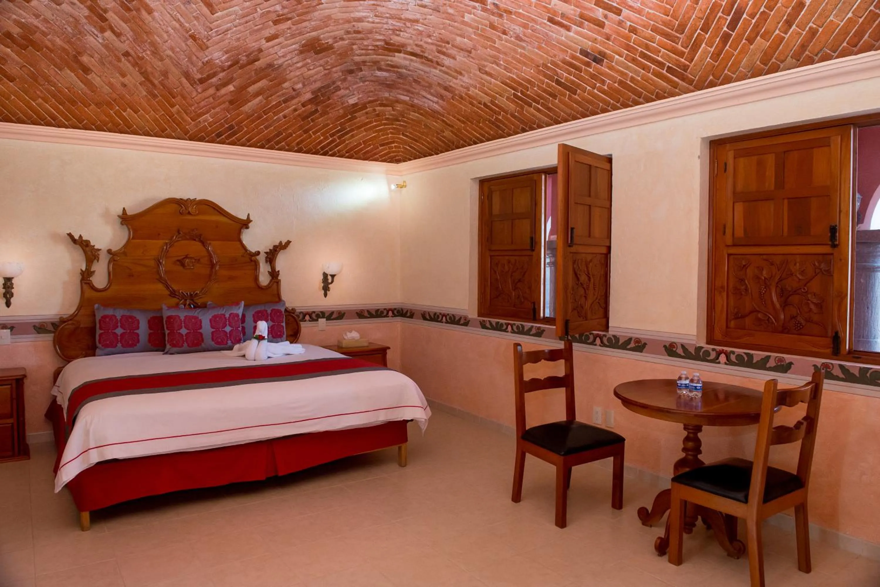 Bed in HOTEL & SPA HACIENDA TRES VIDAS