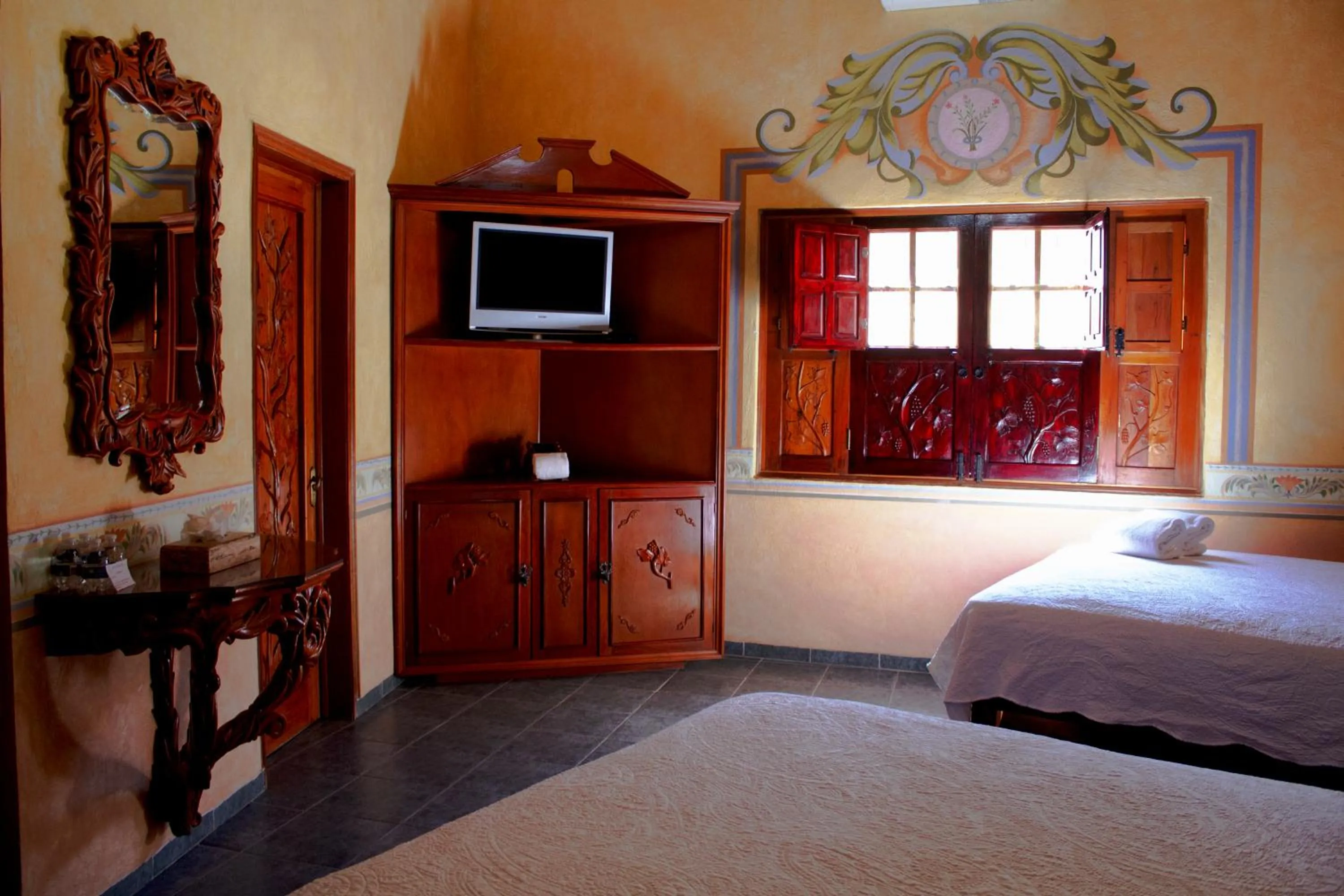 Photo of the whole room, Bed in HOTEL & SPA HACIENDA TRES VIDAS