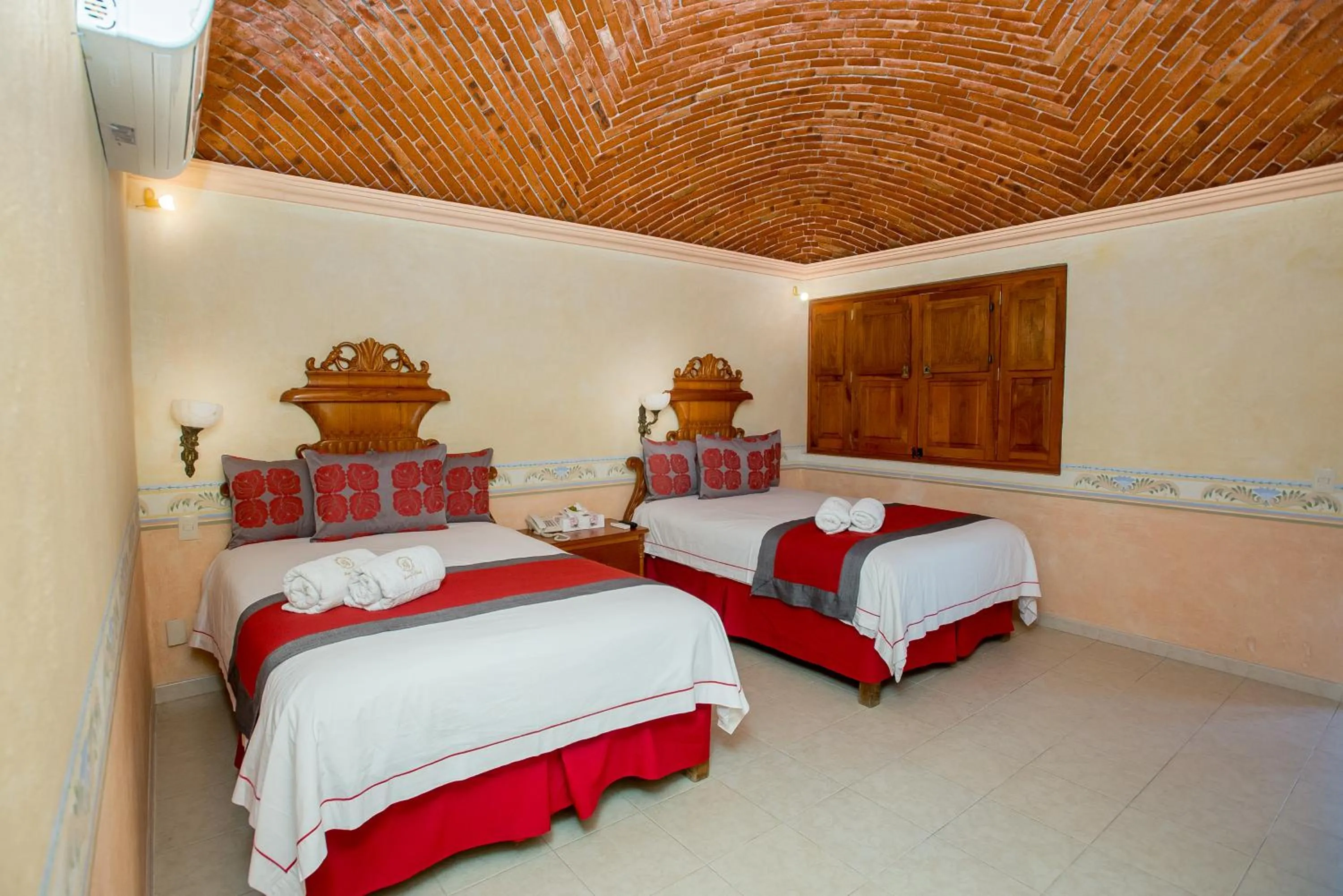 Bed in HOTEL & SPA HACIENDA TRES VIDAS