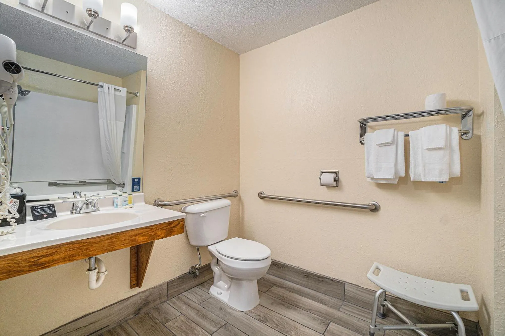 Bathroom in Days Inn & Suites by Wyndham Traverse City
