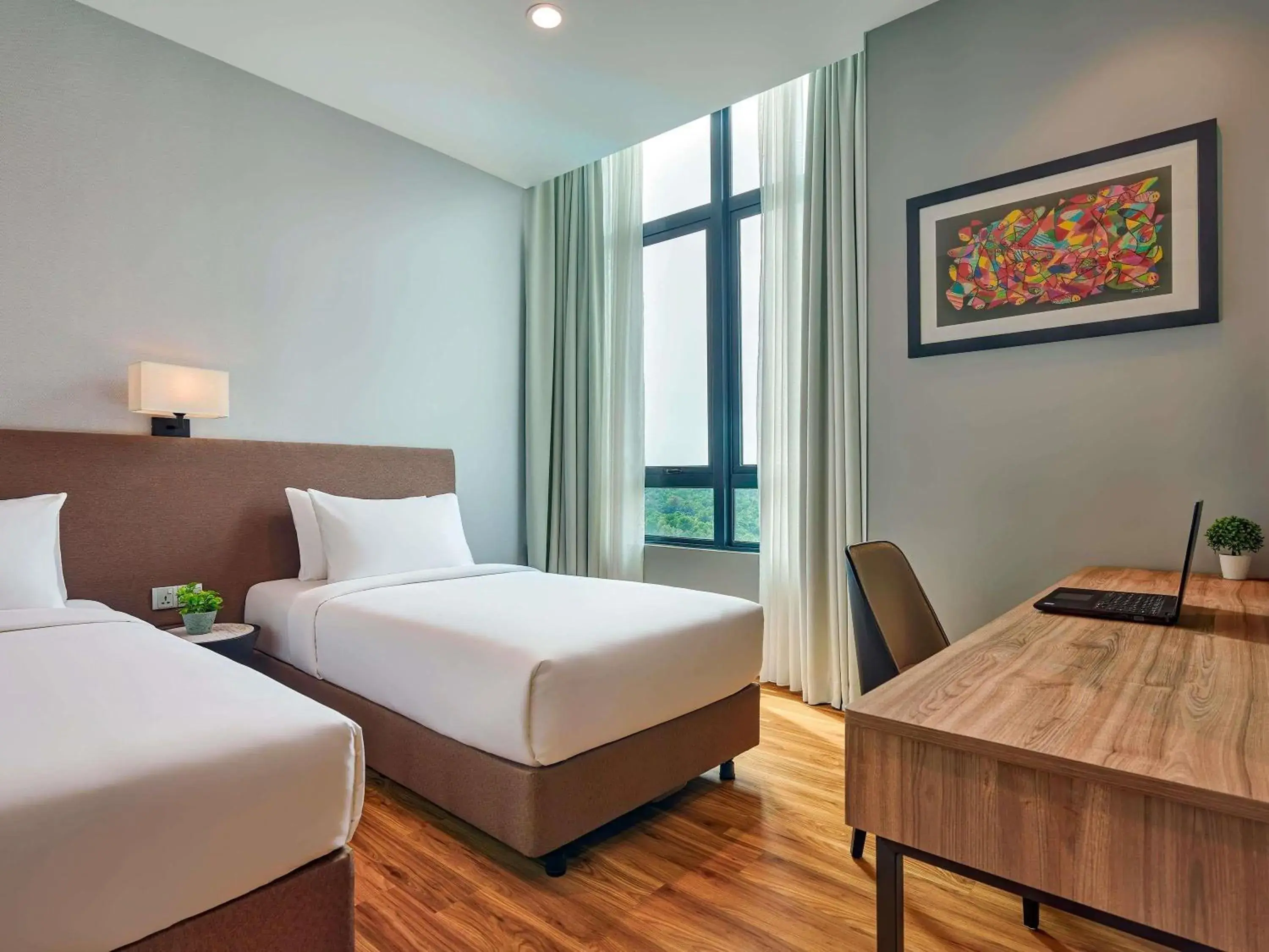 Superior Apartment with One Queen Bed and Two Single Beds in Mercure Living Putrajaya Superior Apartment with One Queen Bed and Two Single Beds in Mercure Living Putrajaya