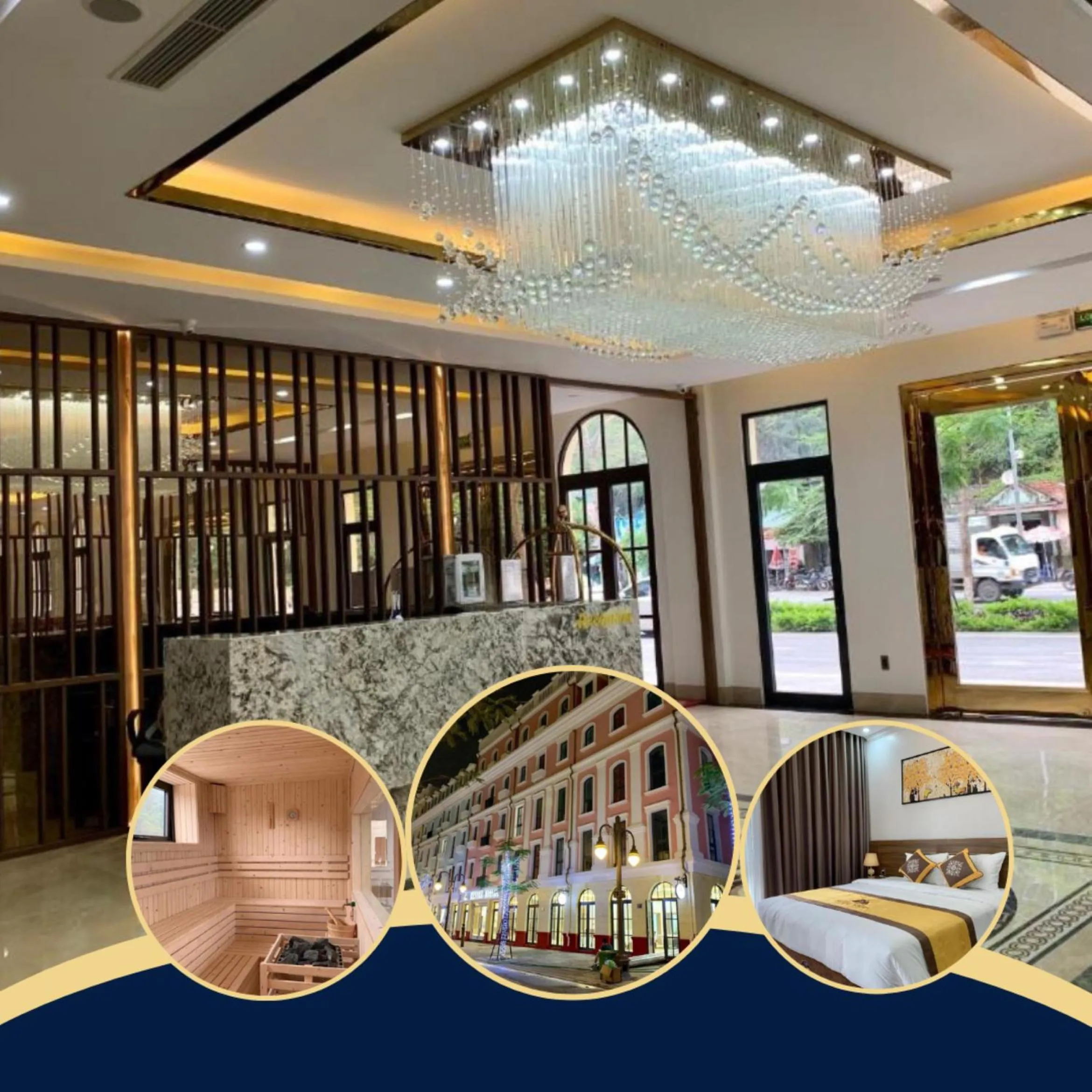 Lobby or reception in Emma Hotel