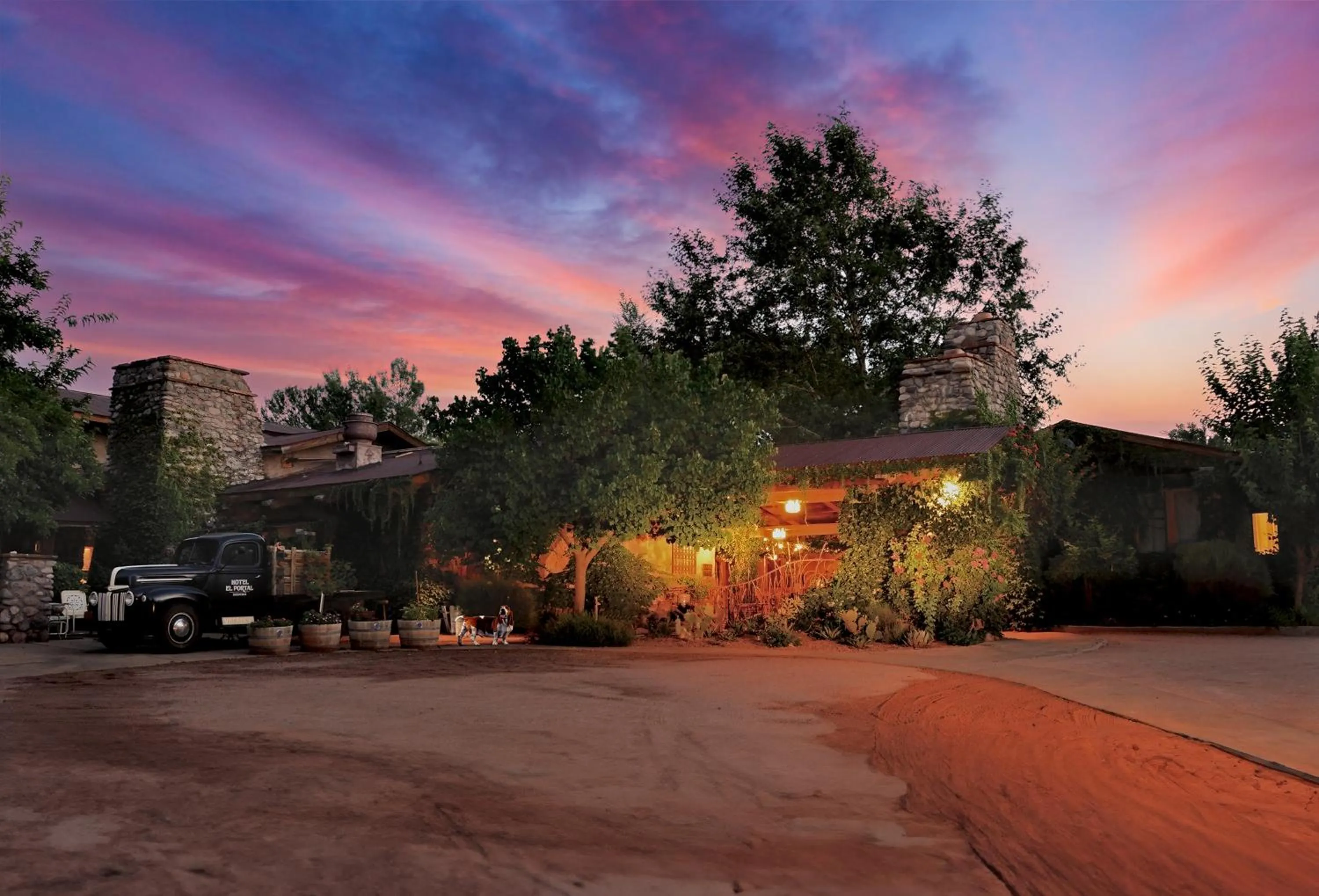 Property building in El Portal Sedona Hotel