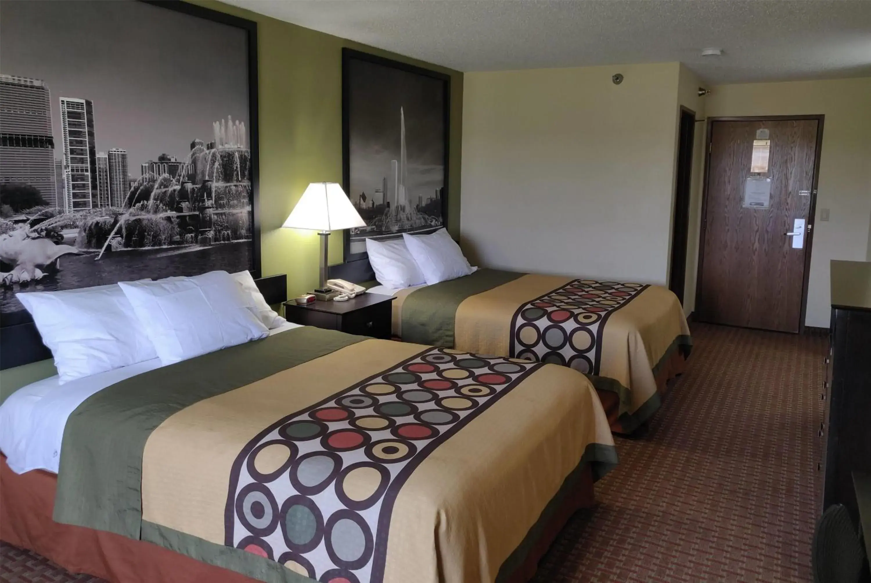 Queen Room with Two Queen Beds - Disability Access/Non-Smoking in Super 8 by Wyndham DeKalb IL Queen Room with Two Queen Beds - Disability Access/Non-Smoking in Super 8 by Wyndham DeKalb IL