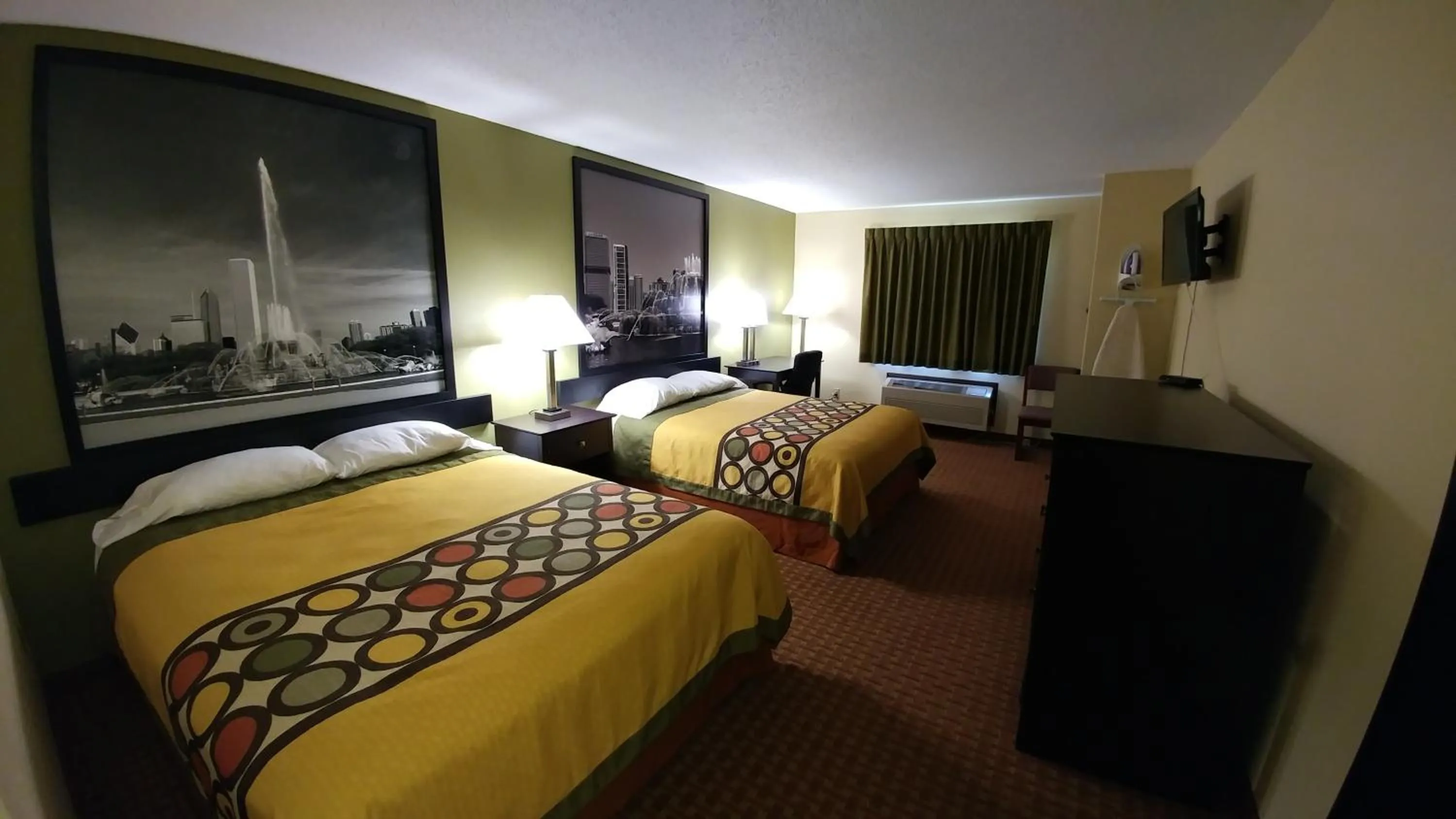 Bed in Super 8 by Wyndham DeKalb IL