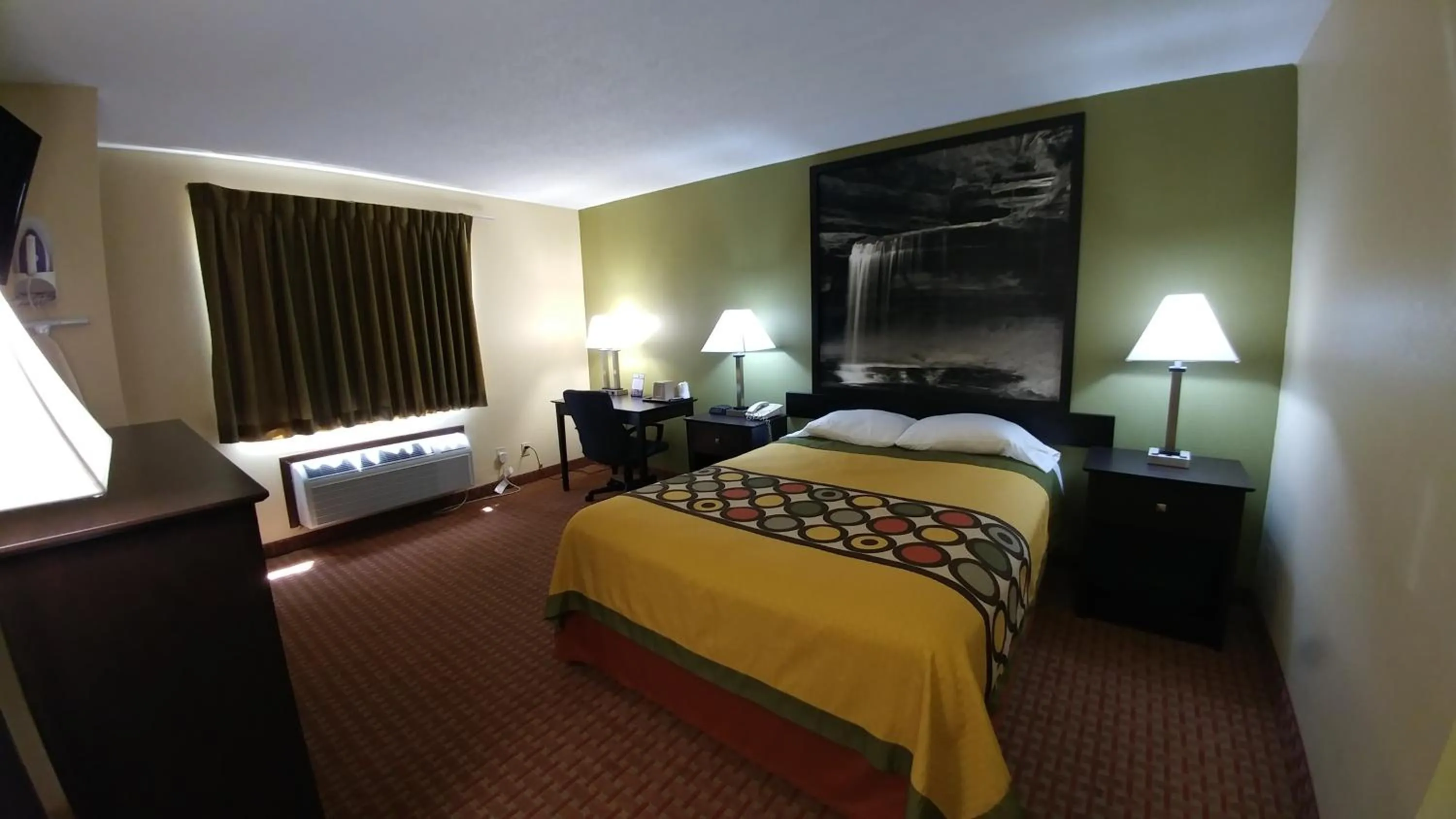 Bed in Super 8 by Wyndham DeKalb IL