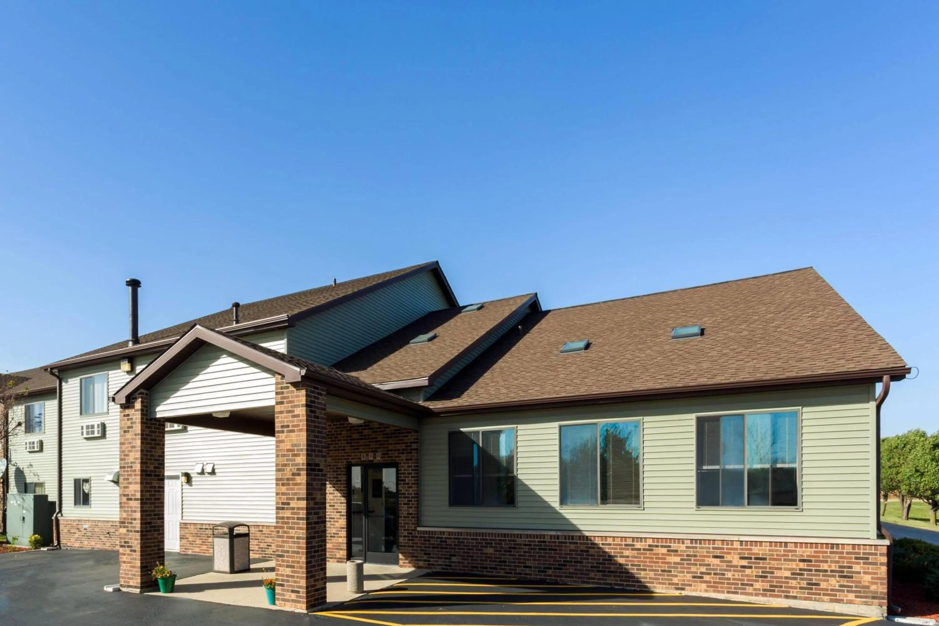 Property building in Super 8 by Wyndham DeKalb IL
