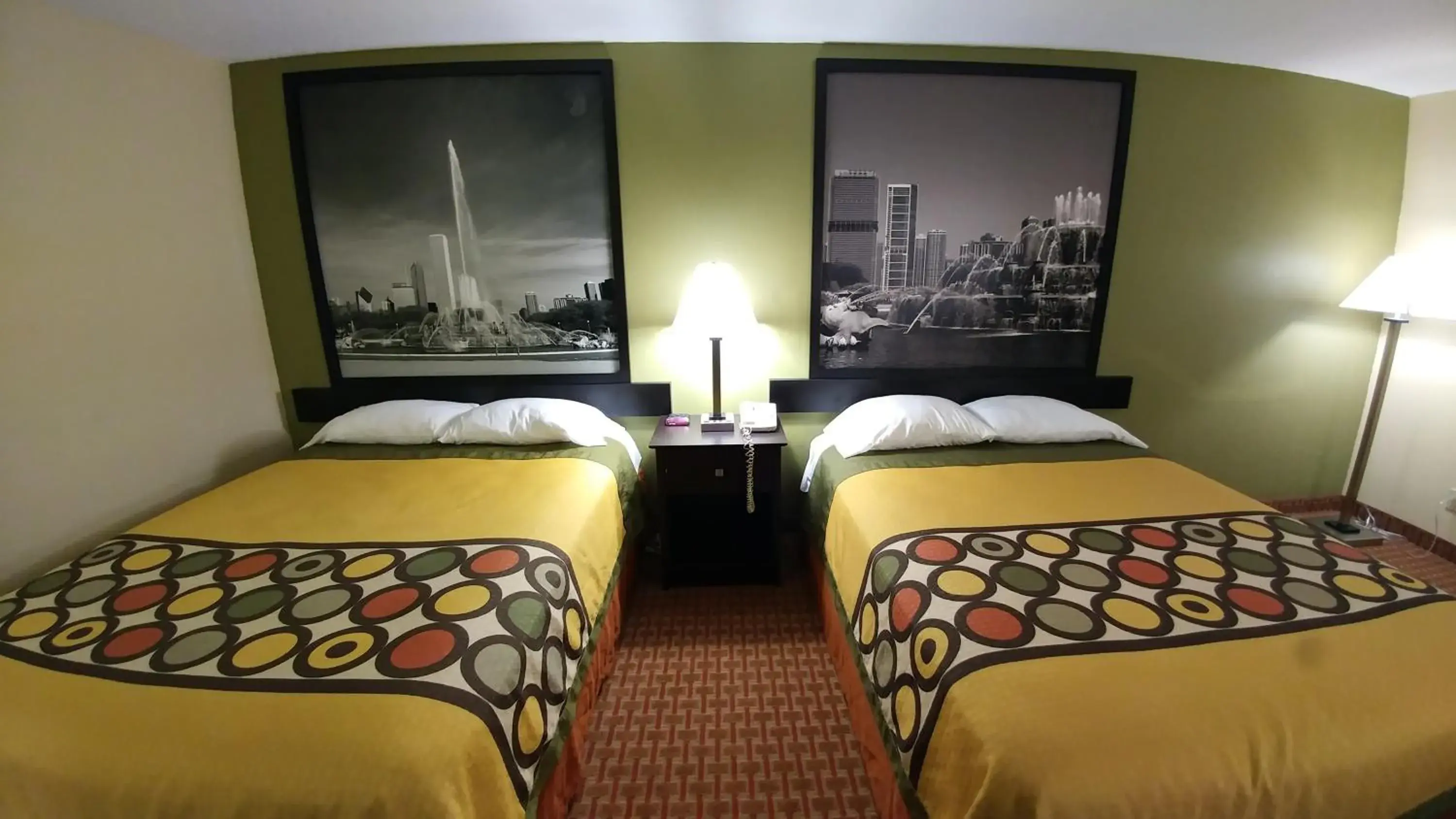 Queen Room with Two Queen Beds - Non-Smoking in Super 8 by Wyndham DeKalb IL Queen Room with Two Queen Beds - Non-Smoking in Super 8 by Wyndham DeKalb IL