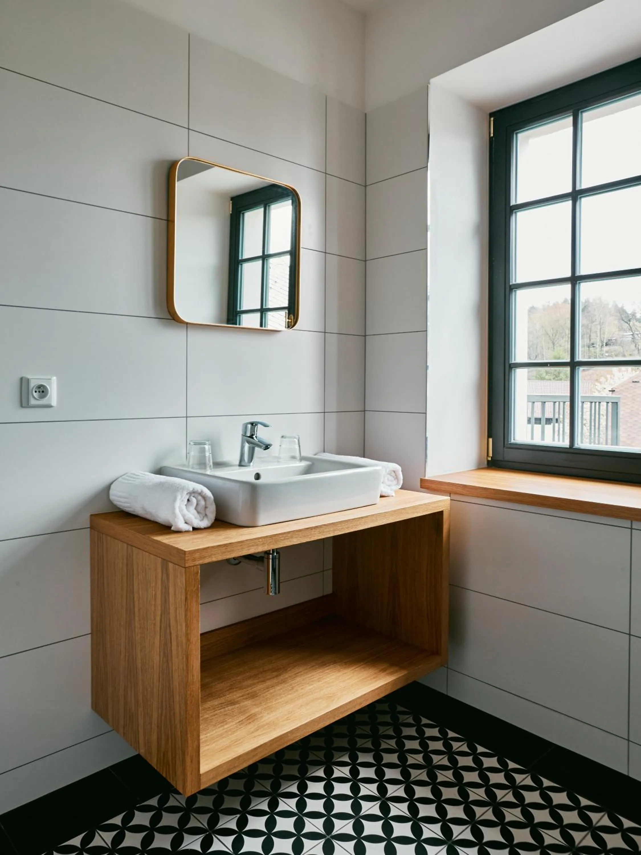 Bathroom in Hotel a Hostinec Slunce