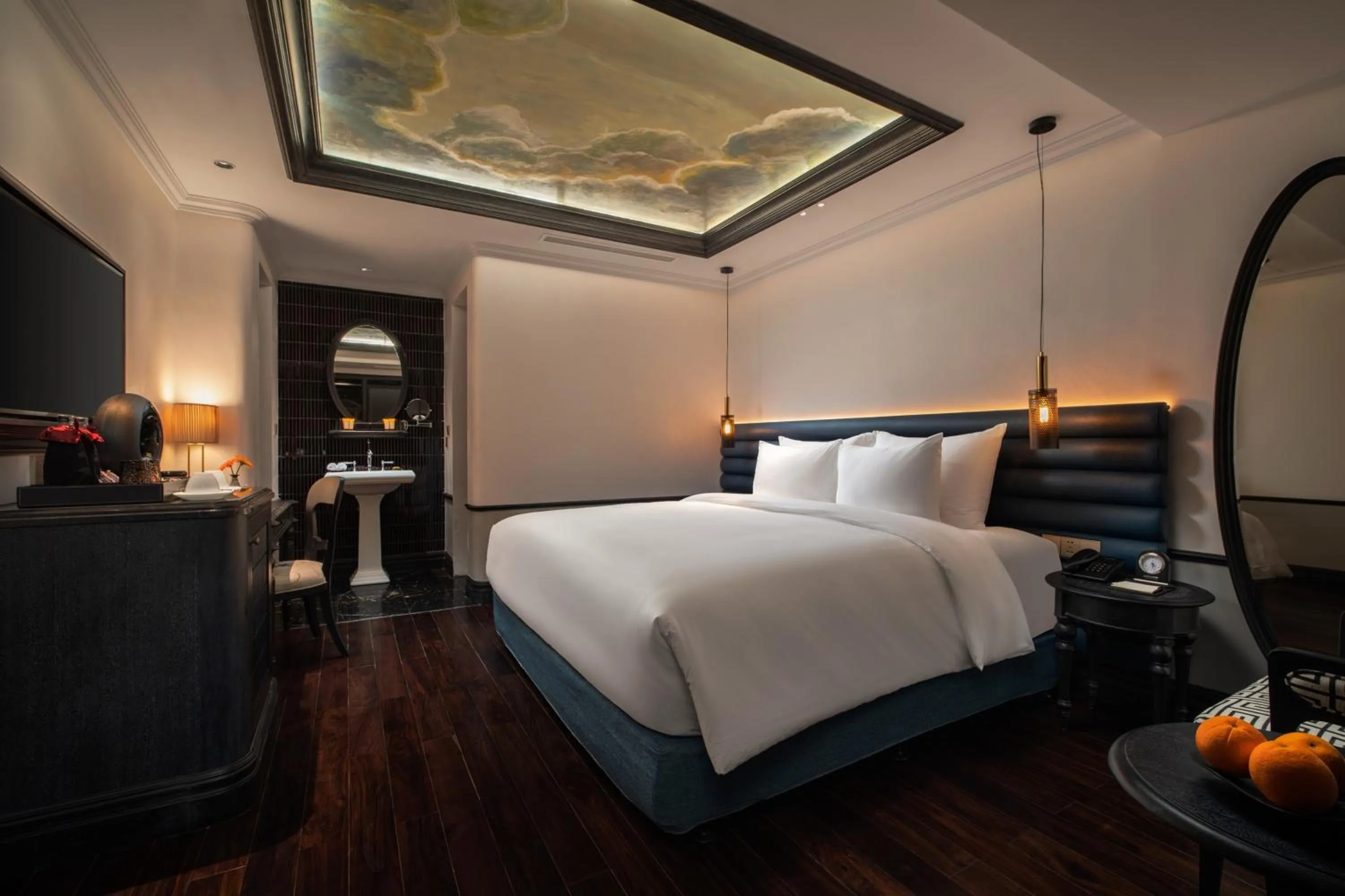 Bed in La Sinfonía del Rey Hotel & Spa