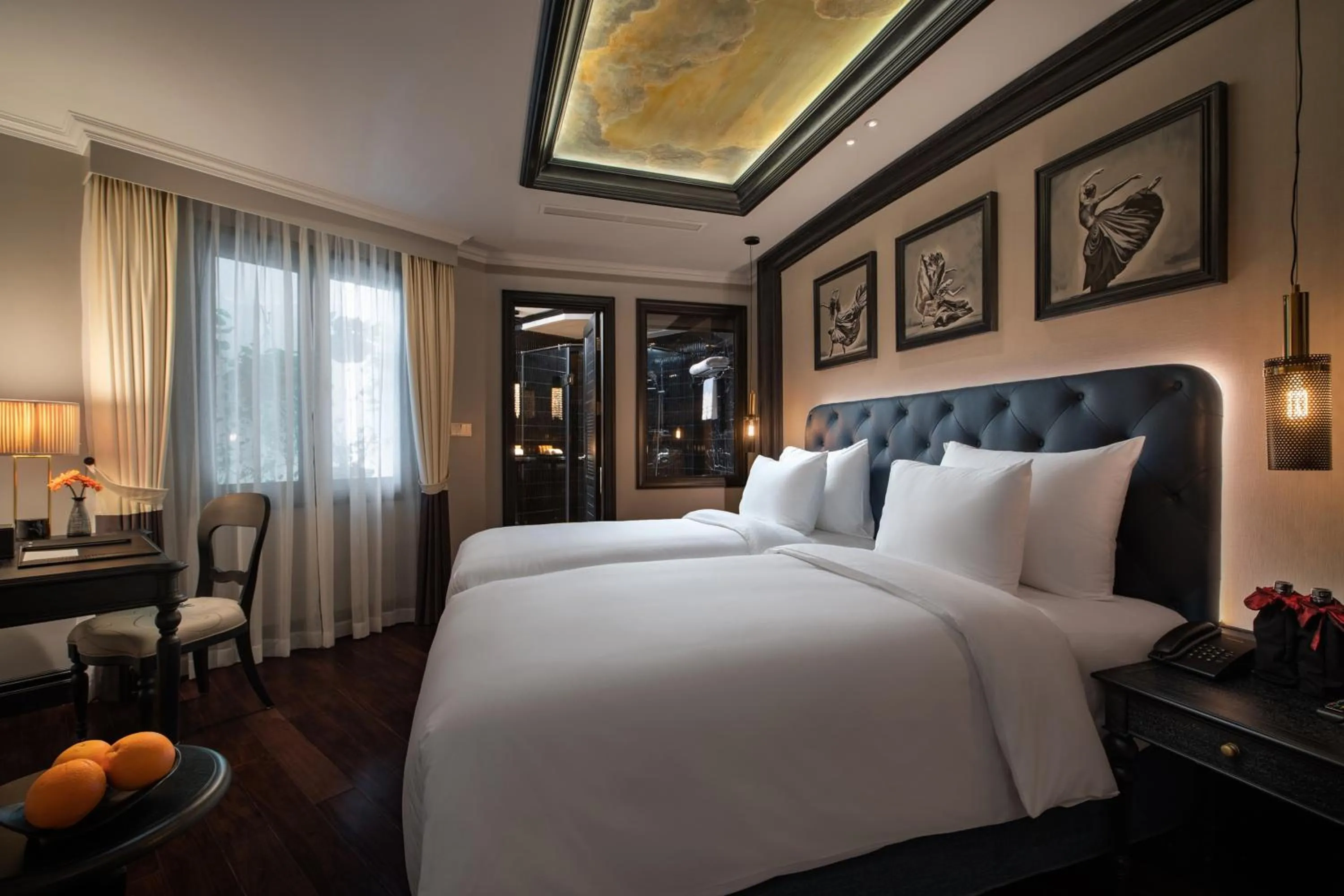 Bed in La Sinfonía del Rey Hotel & Spa