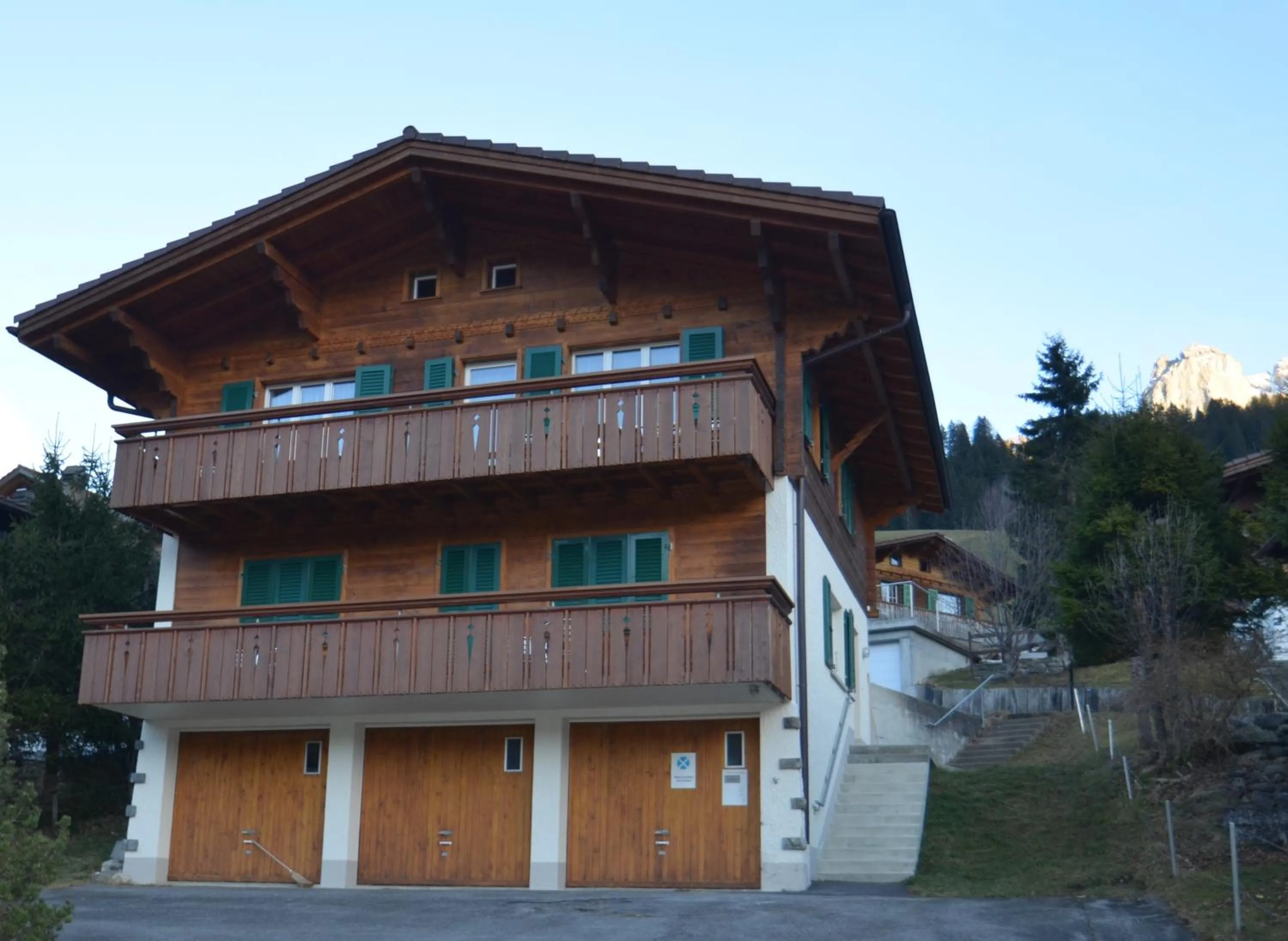 Property building in Ferienwohnungen Hotel Alpina