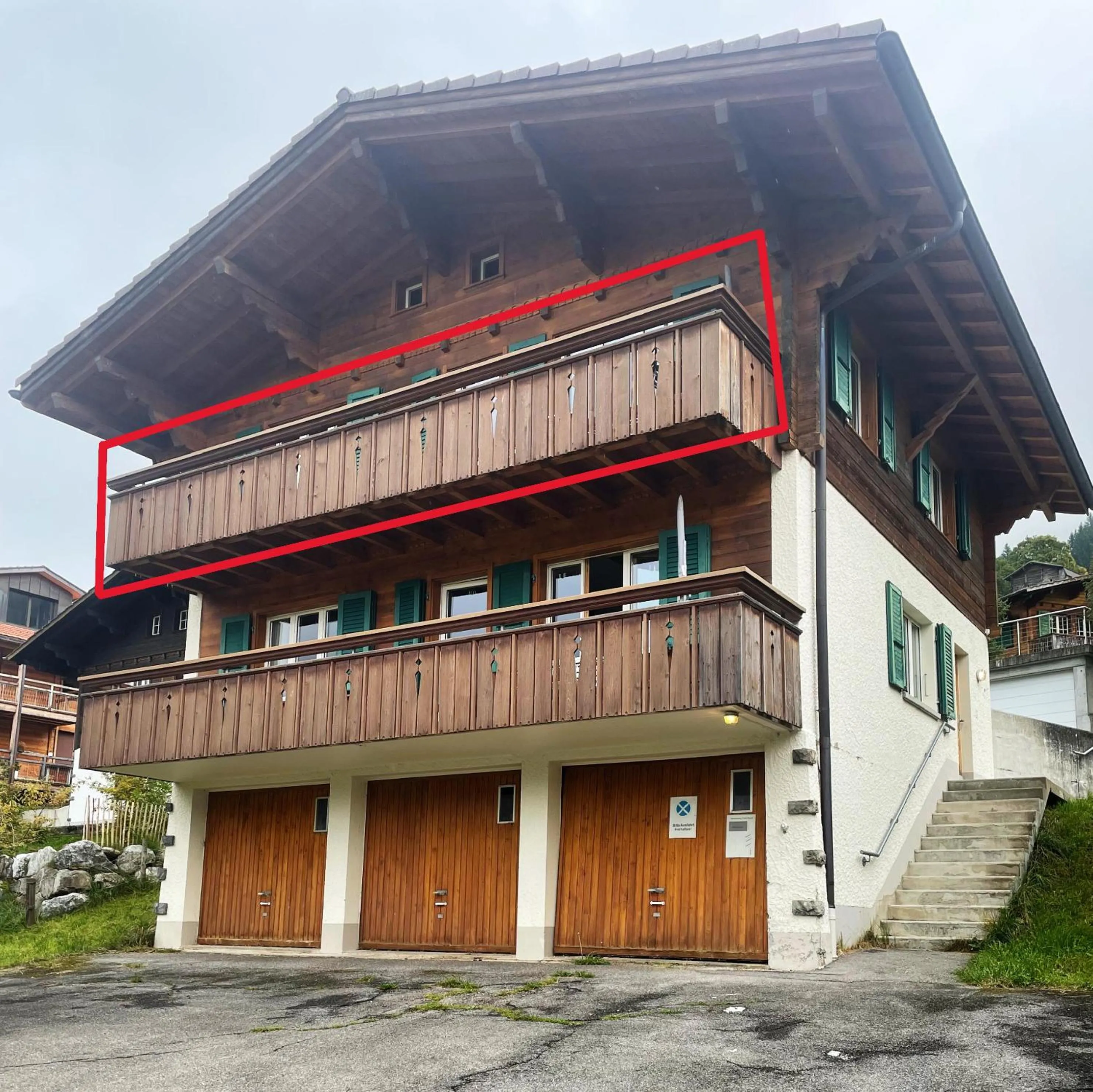 Property building in Ferienwohnungen Hotel Alpina